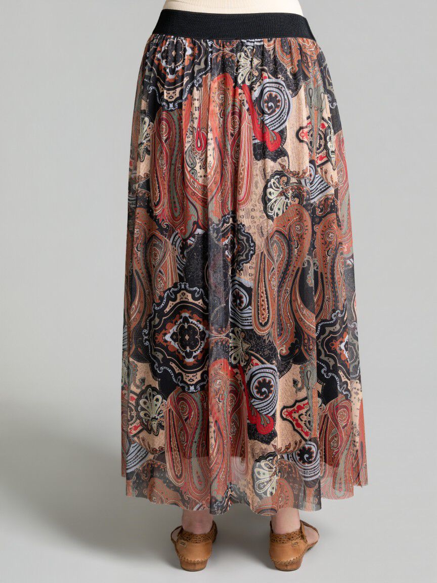 Pull-On Maxi Skirt