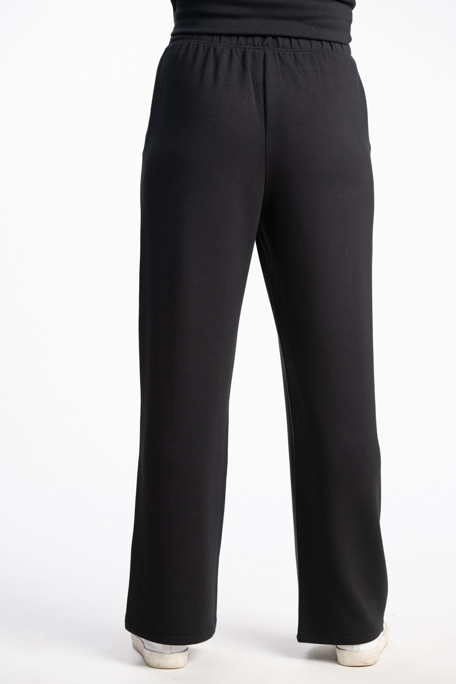 Wide Leg Scuba Pants Image 4