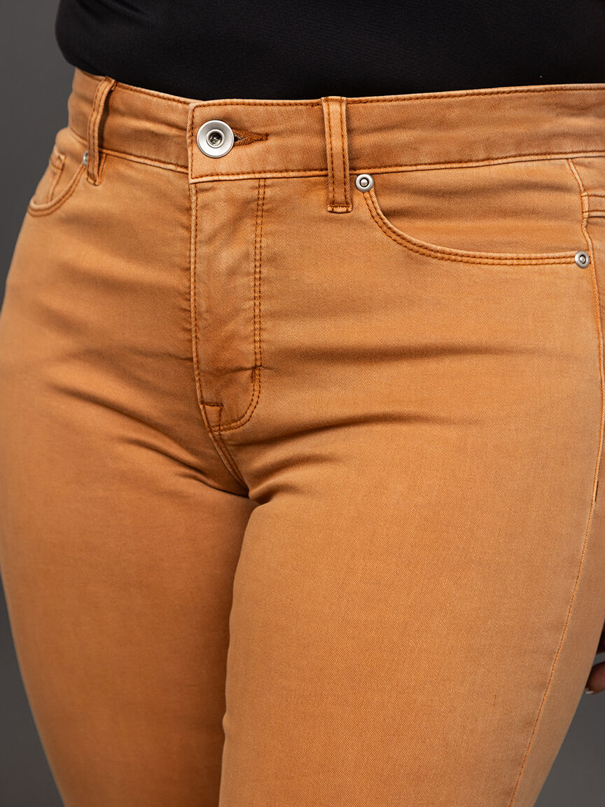 Petite 5 Pocket Colored Jeans 