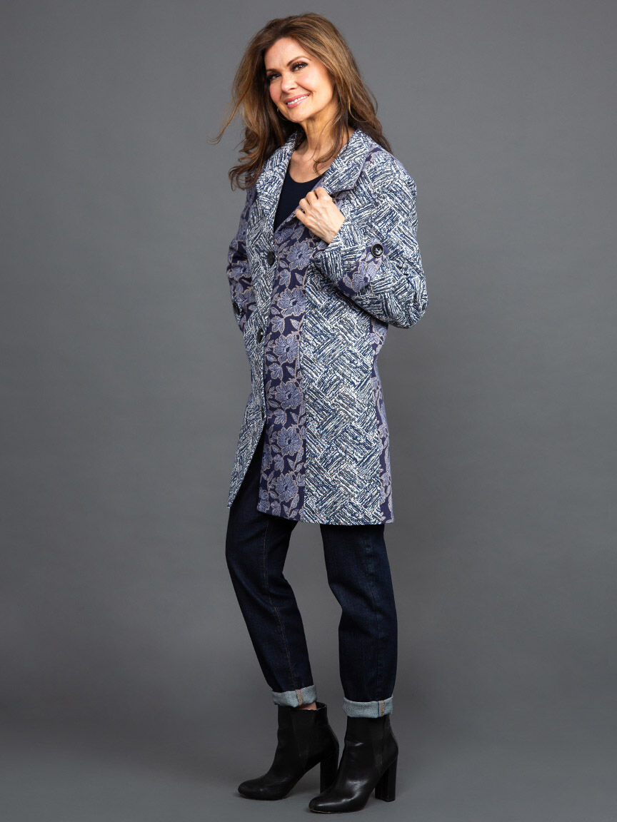 Longline Tapestry Jacket Image 3
