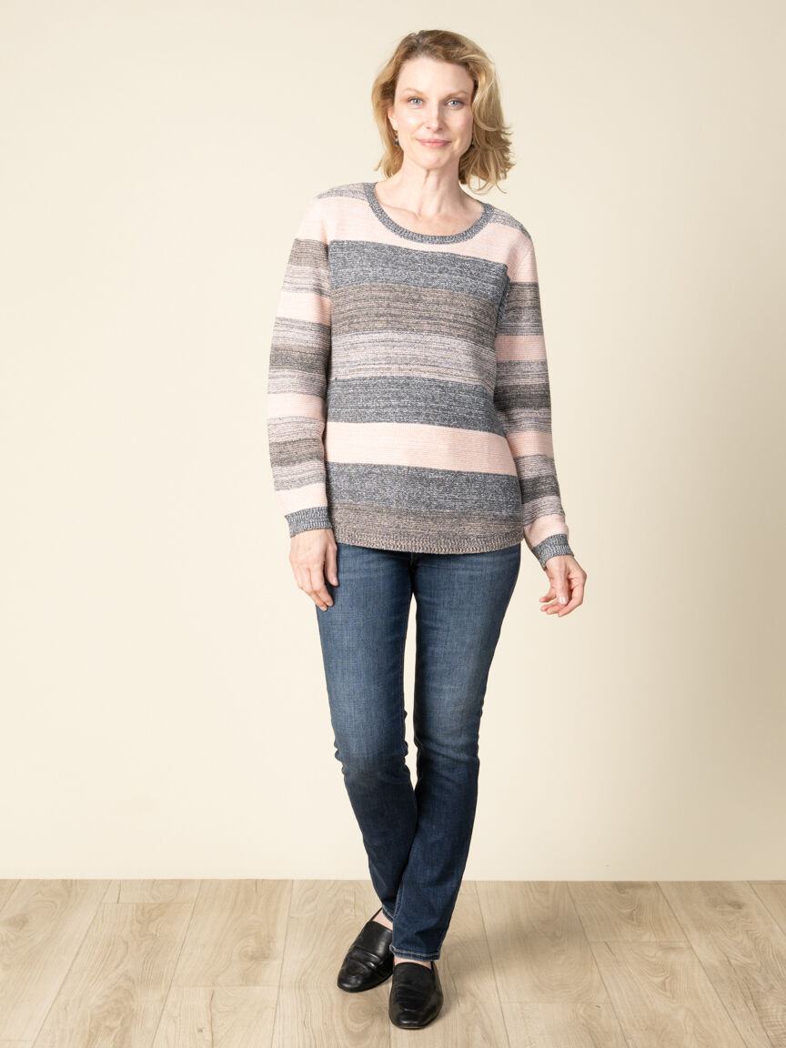 Long Sleeve Knit Sweater Image 4