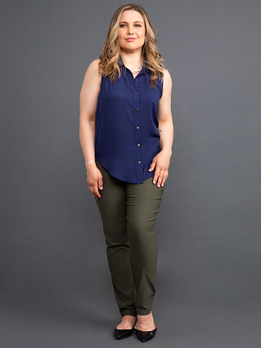 Sleeveless Georgette Blouse Image 1