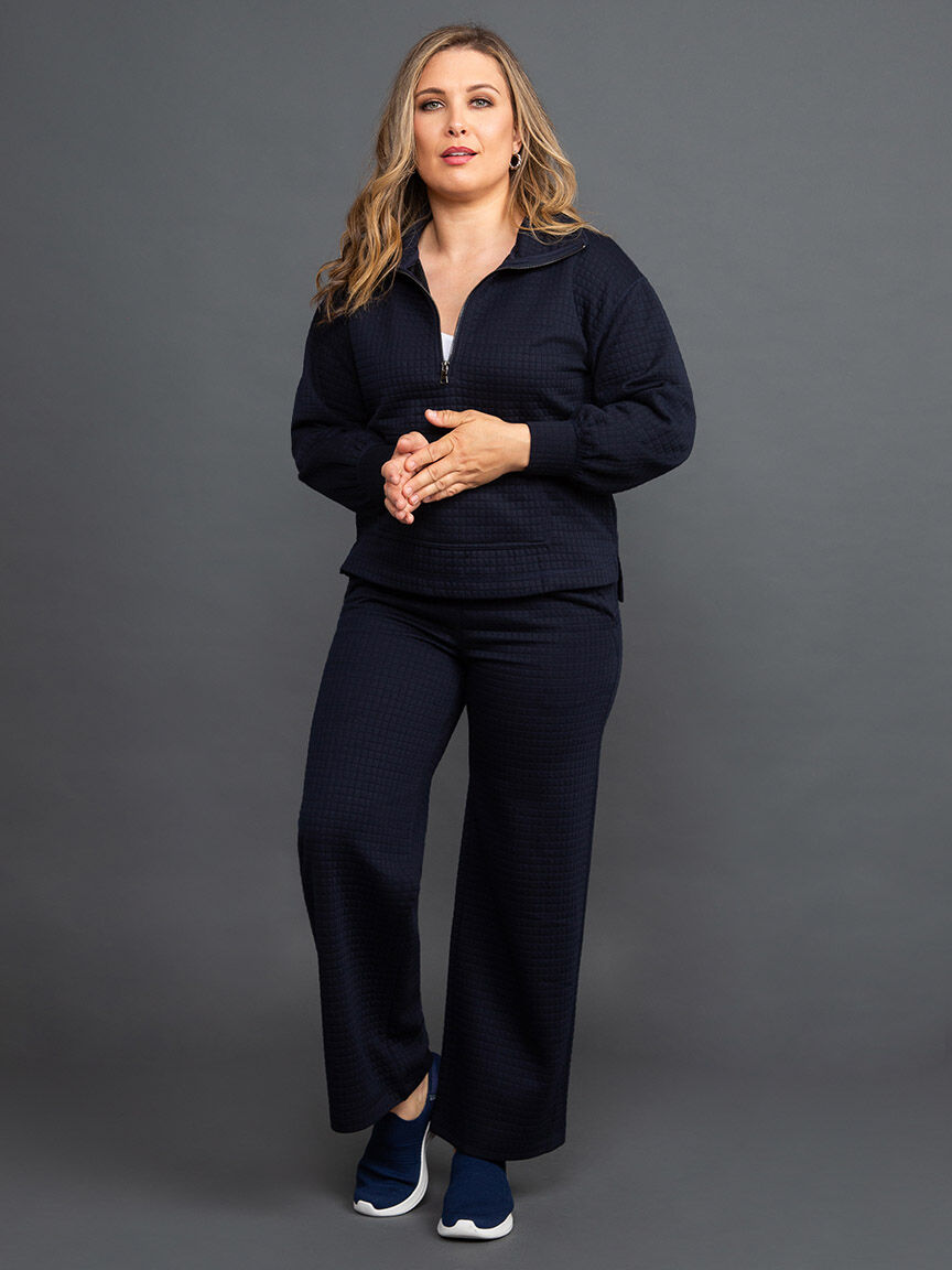 Quarter Zip Long Sleeve Pullover Image 1