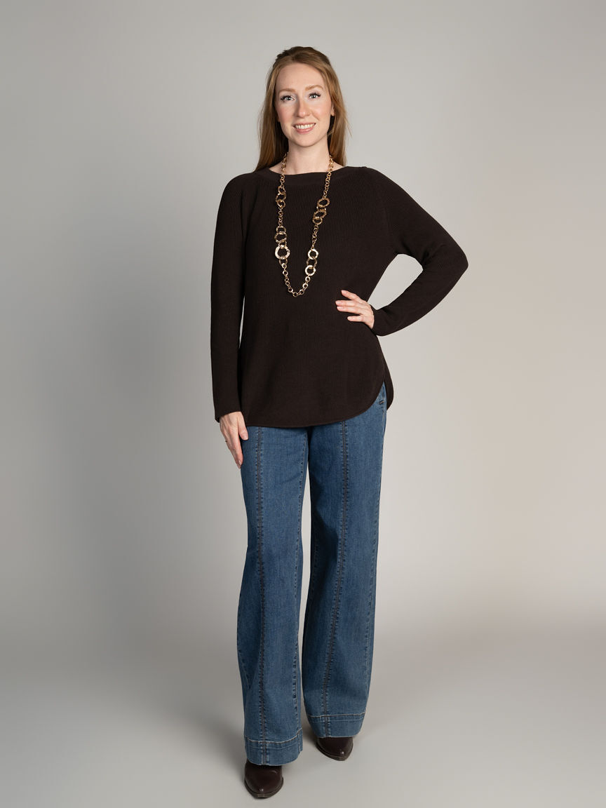 Cotton Knit Sweater