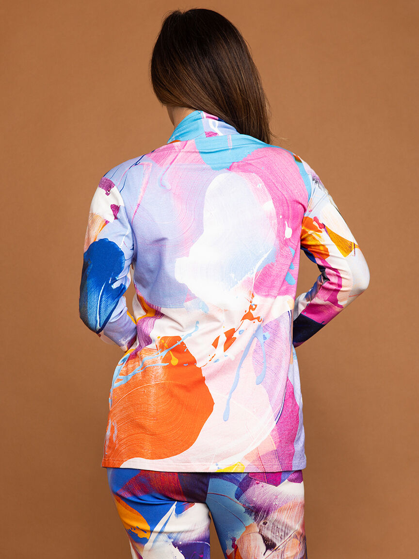 Art Collection Bamboo Cardigan Image 4