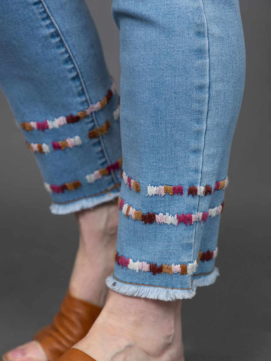 Audrey Pull On Jeans Image 5