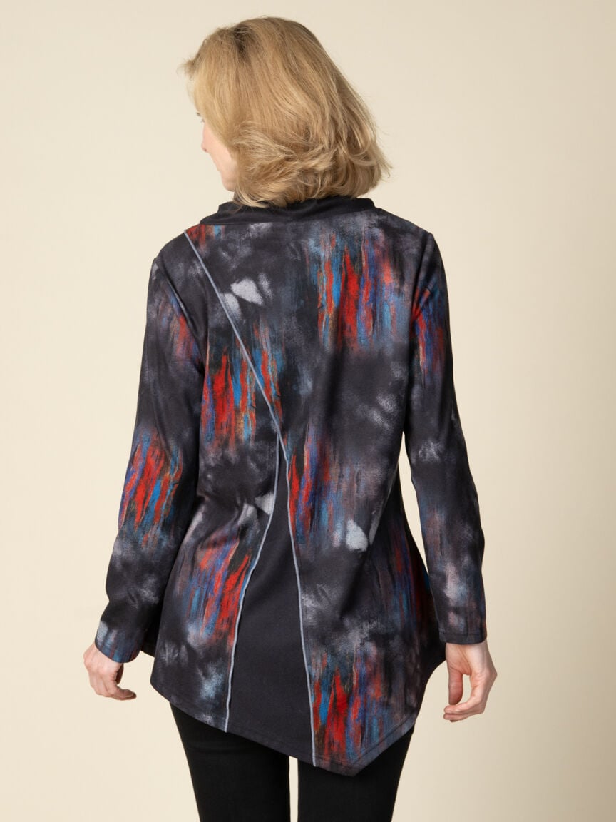 Long Sleeve Mock Neck Tunic