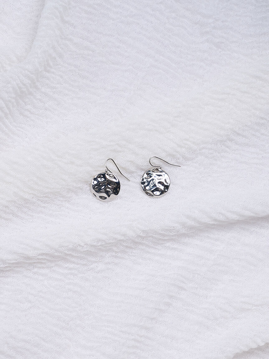 Necklace set with blue grey stone pendant Image 2