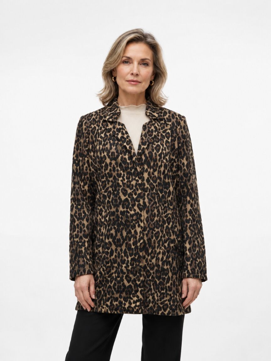 Notch Collar Coat