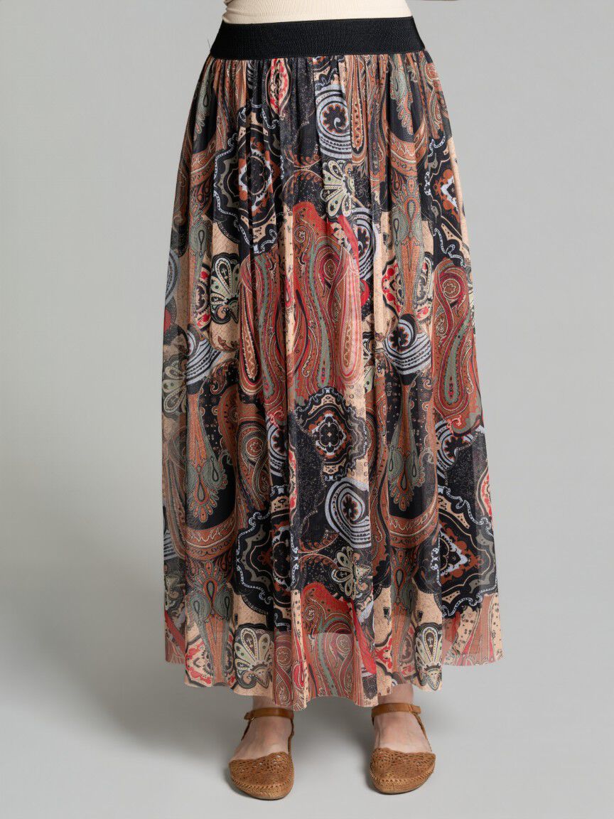 Pull-On Maxi Skirt