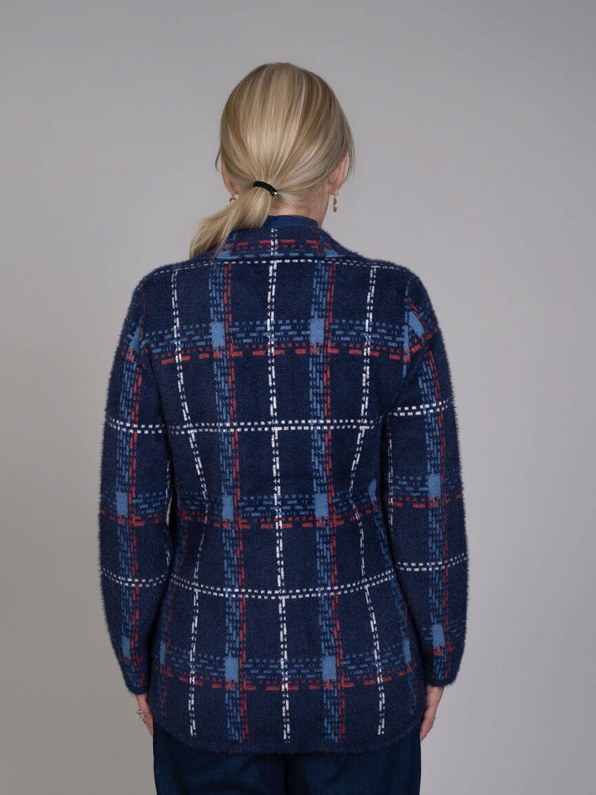 Plaid Button-Front Shacket