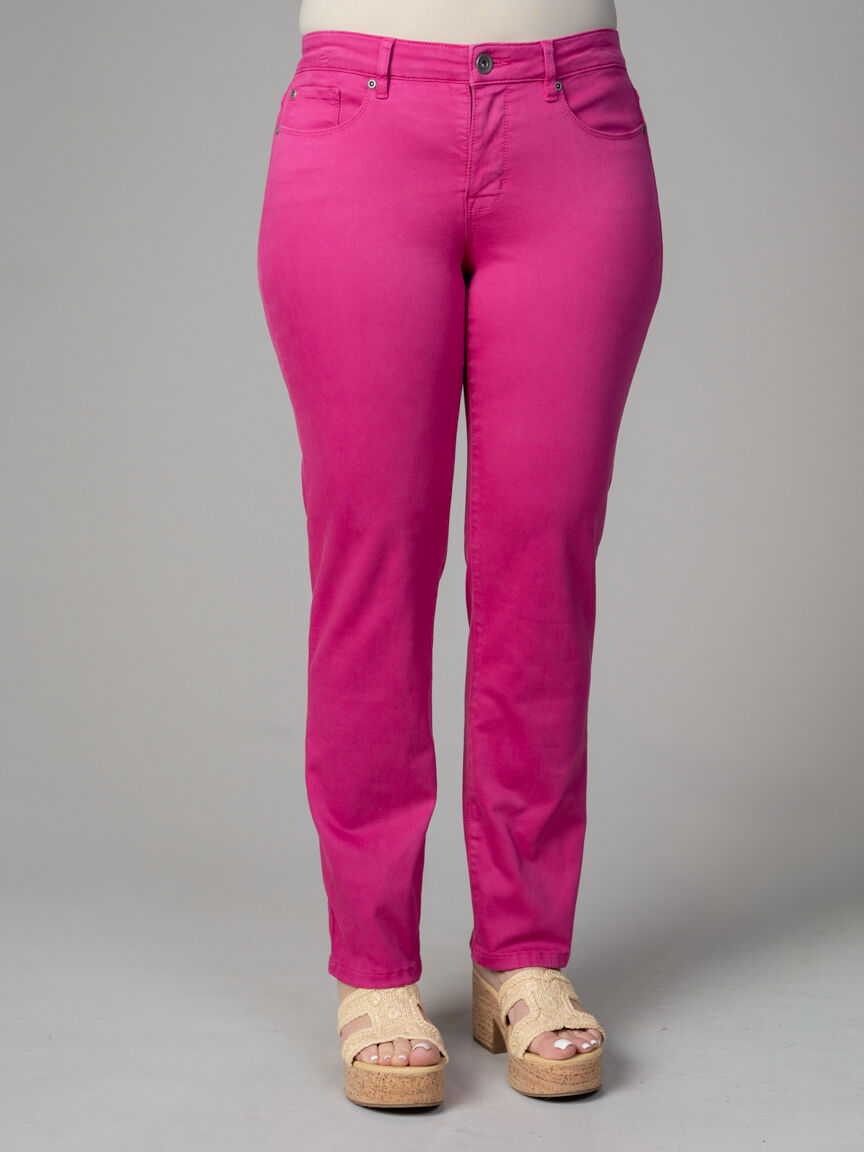 5 Pocket Colored Jeans 