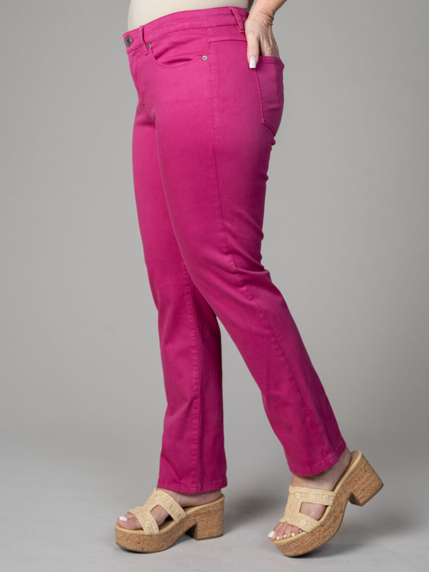 5 Pocket Colored Jeans 