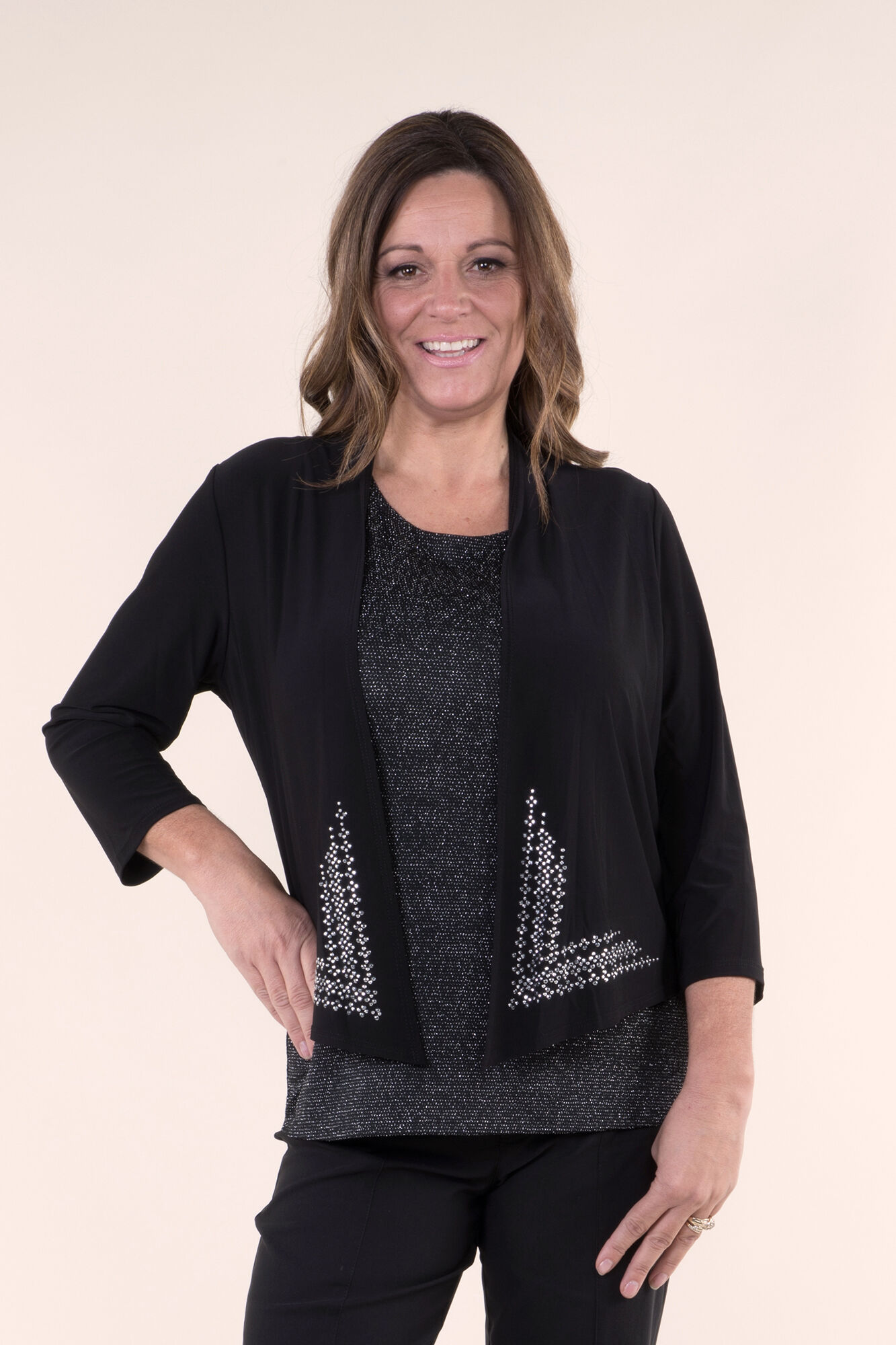 Bolero Style Cardigan Image 3