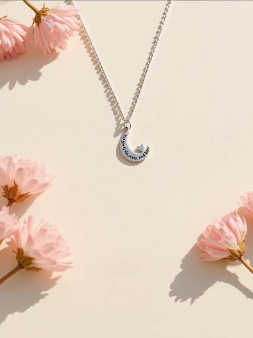 Love You to the Moon and Back Necklace