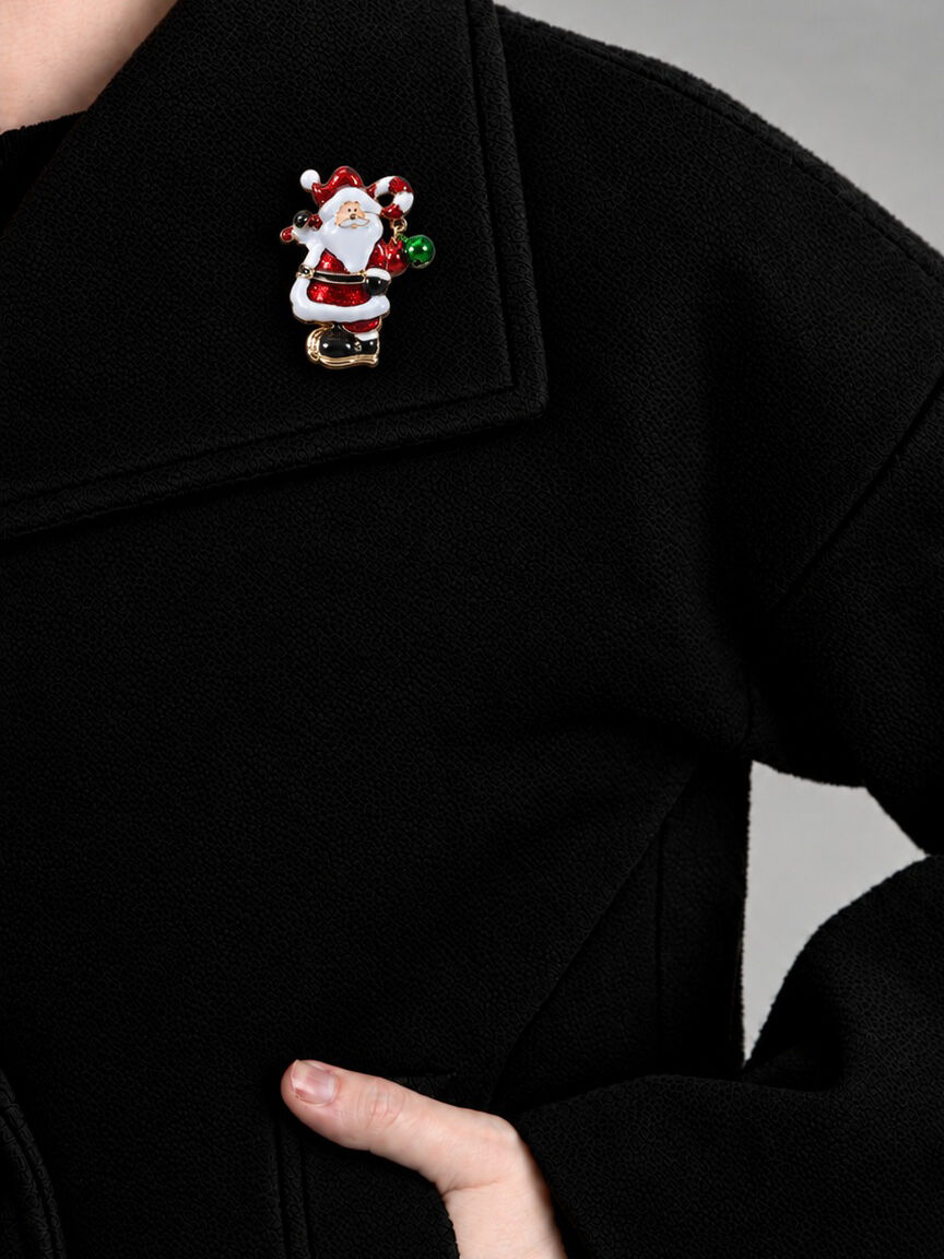 Santa Brooch