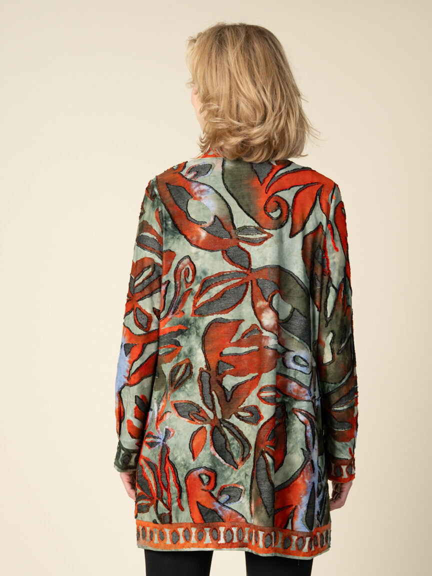 Long Sleeve Open Cardigan Image 6