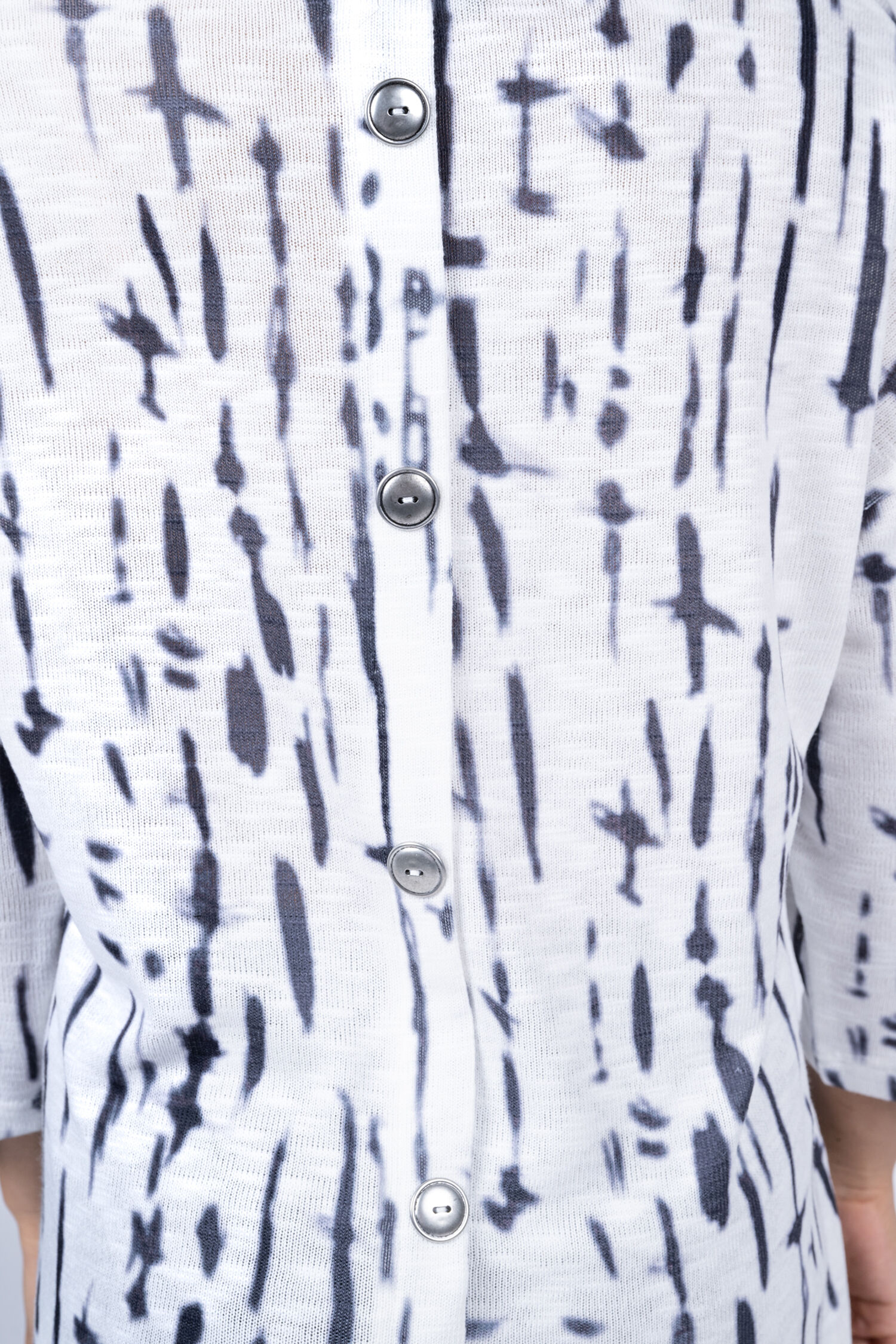 Light-Knit Tie-Dye Top Image 3