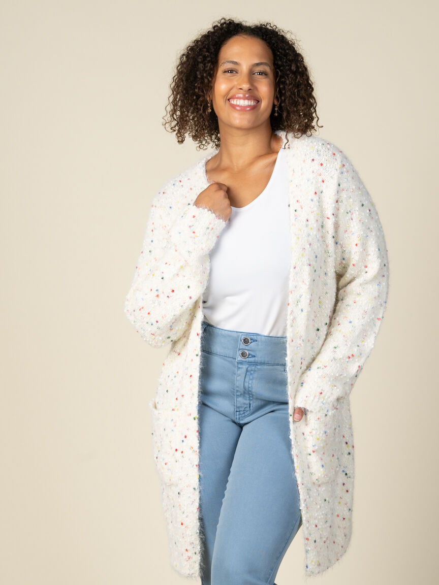 Soft Eyelash Cardigan  Image 4