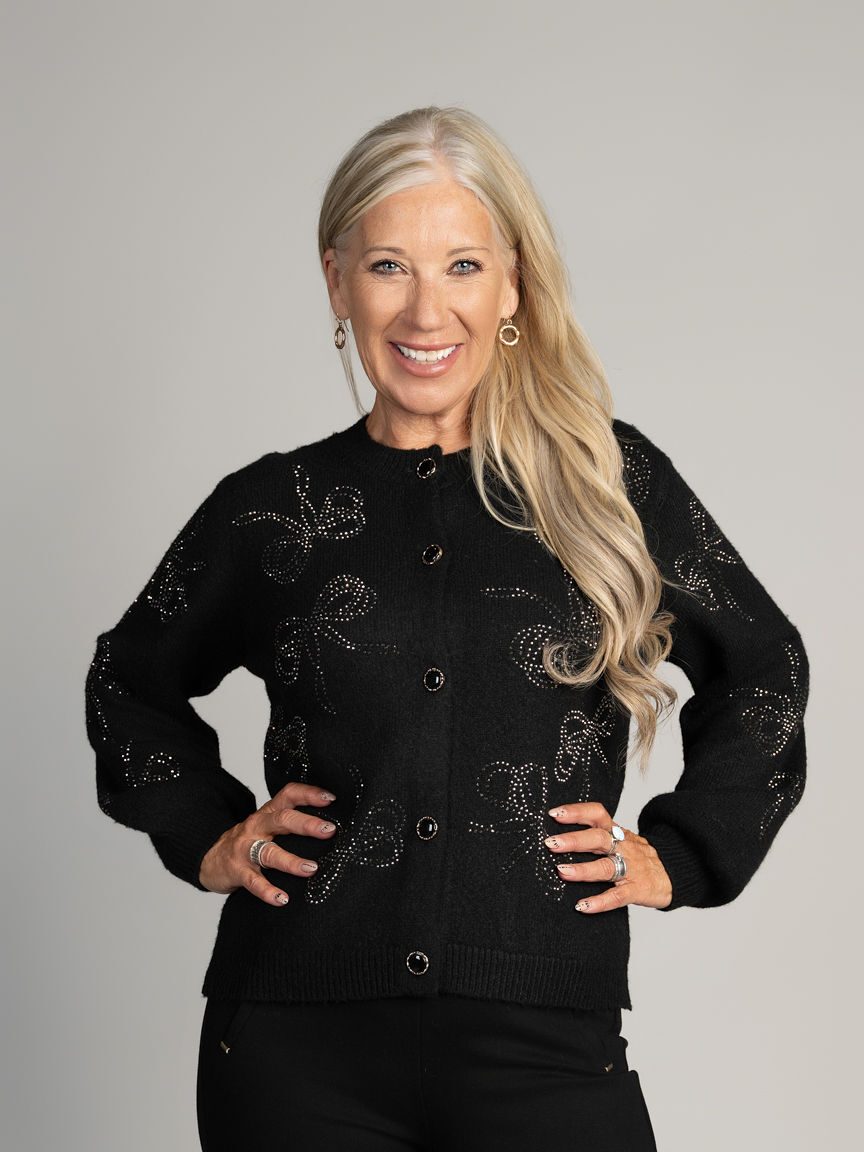 Button Front Knit Cardigan