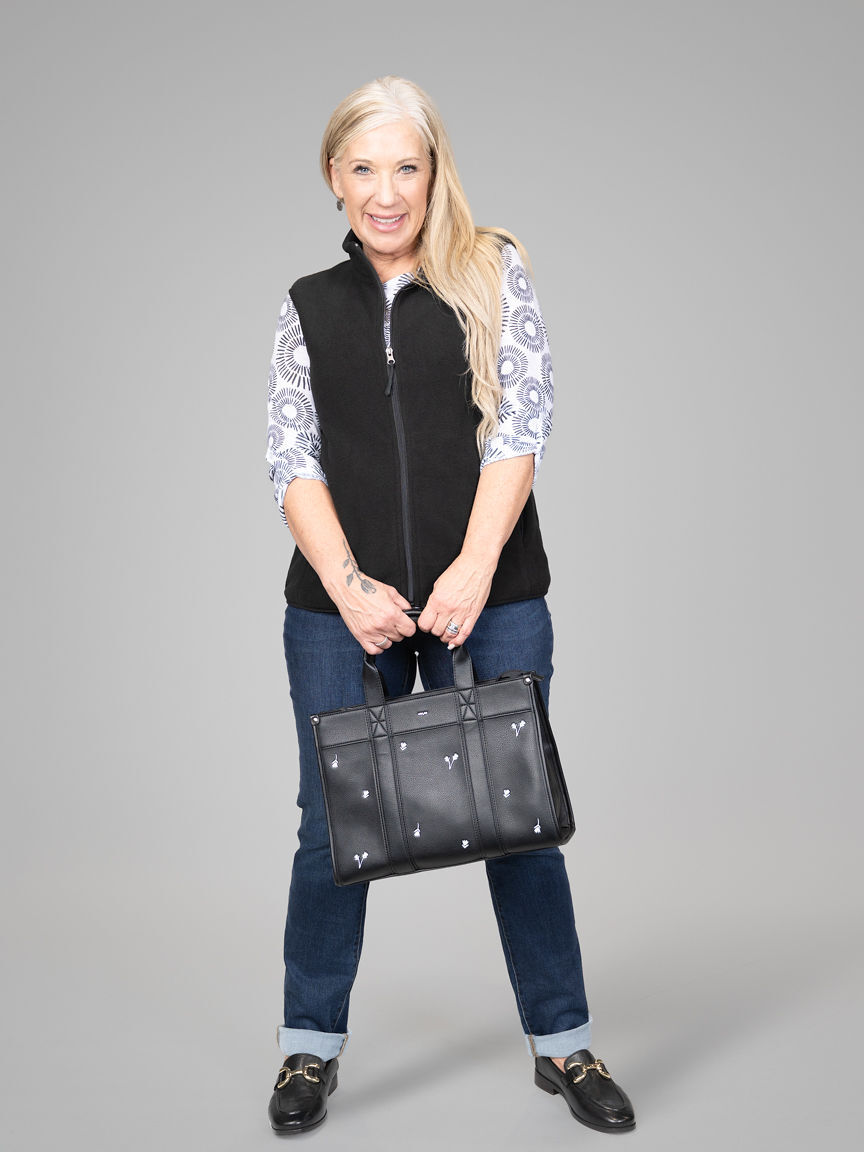 Fleece Zip-Up Vest
