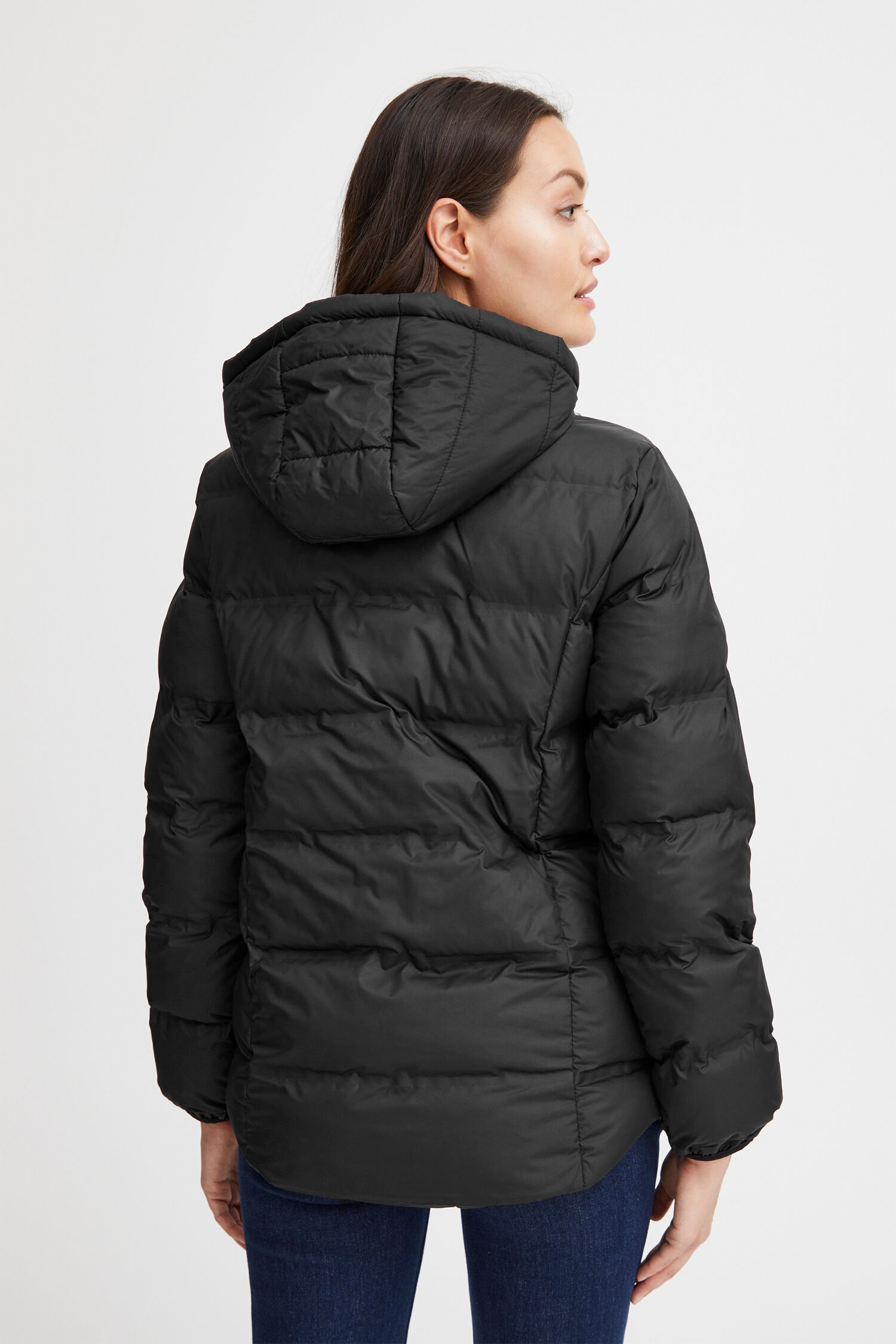 Removable Hood Puffa Jacket  Image 2