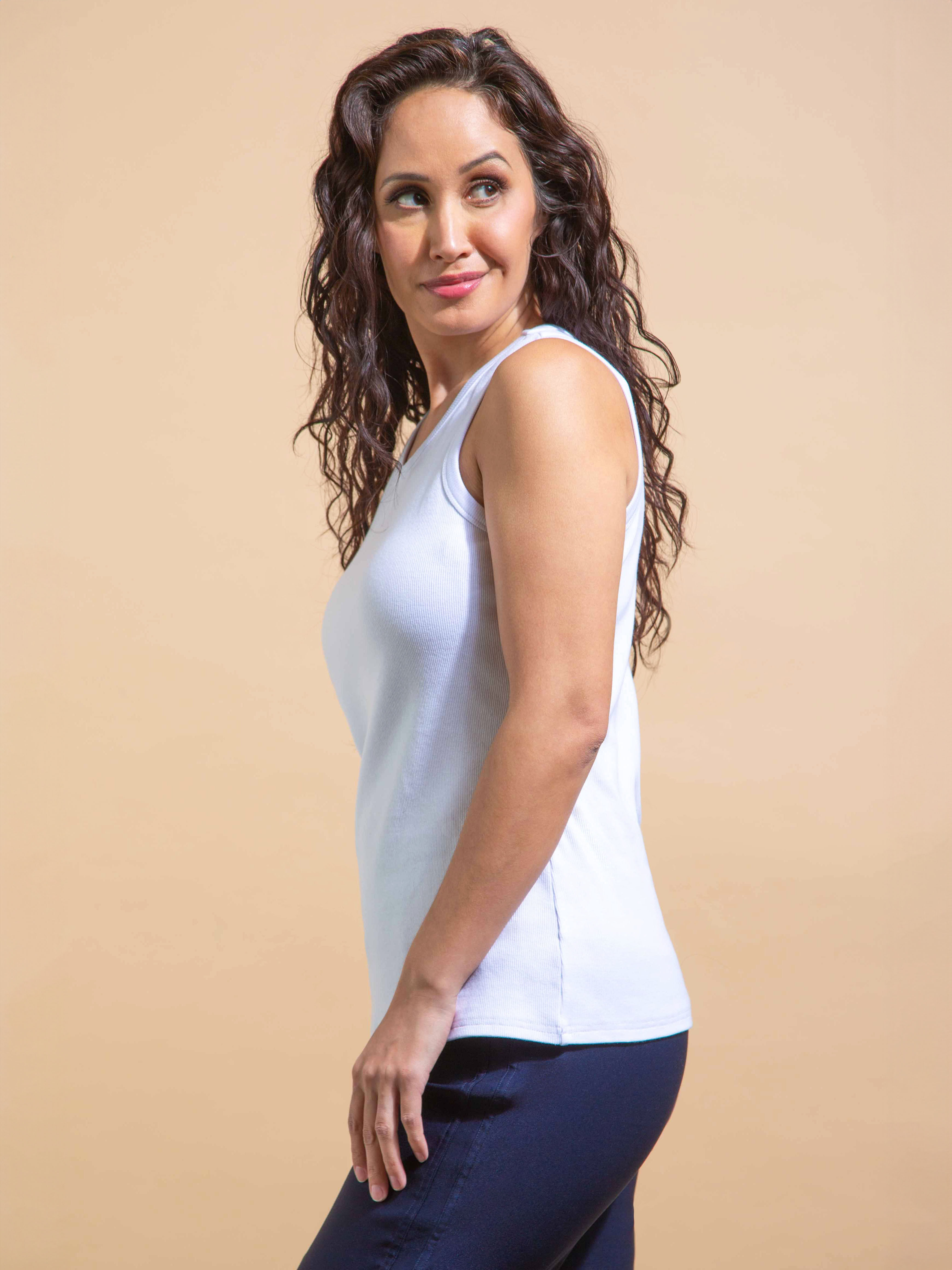 Ribbed Tank Top Image 3