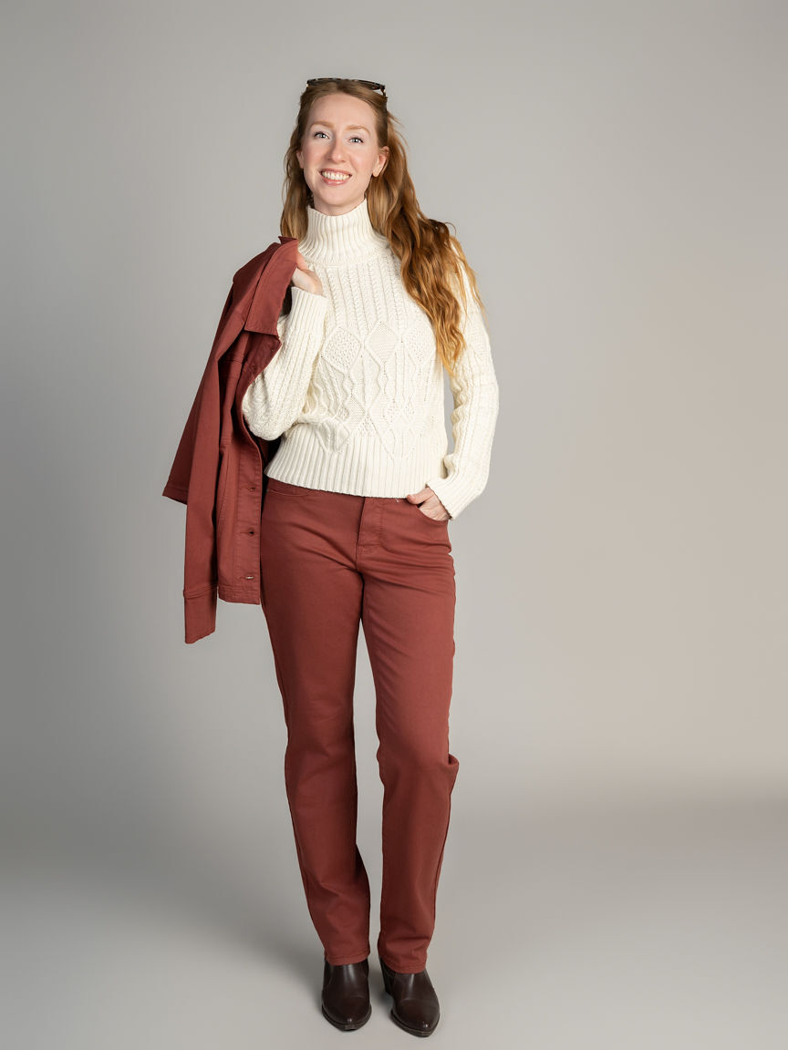 5 Pocket Colored Jeans 