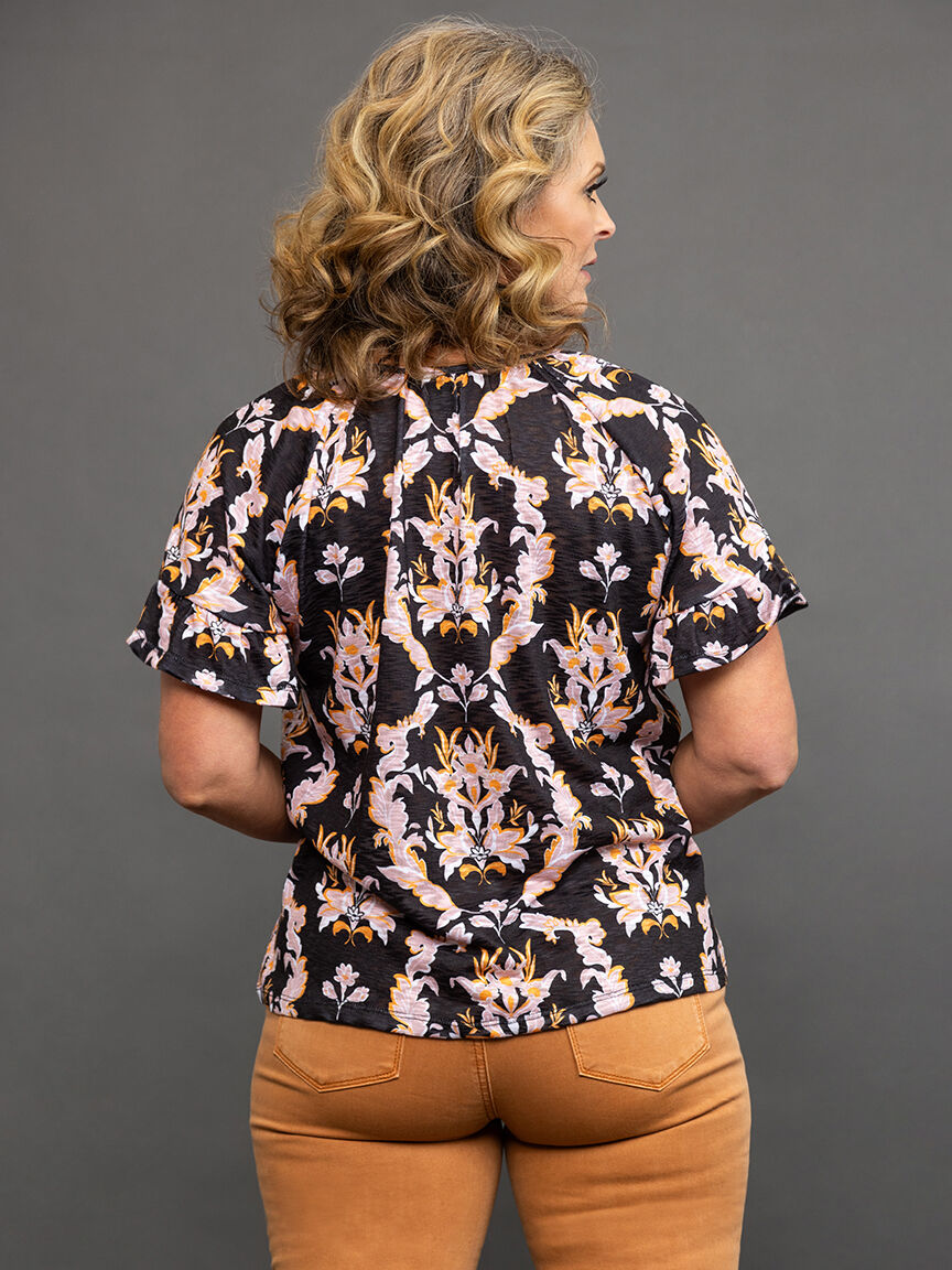 Flutter Sleeve Chic Top  Image 4