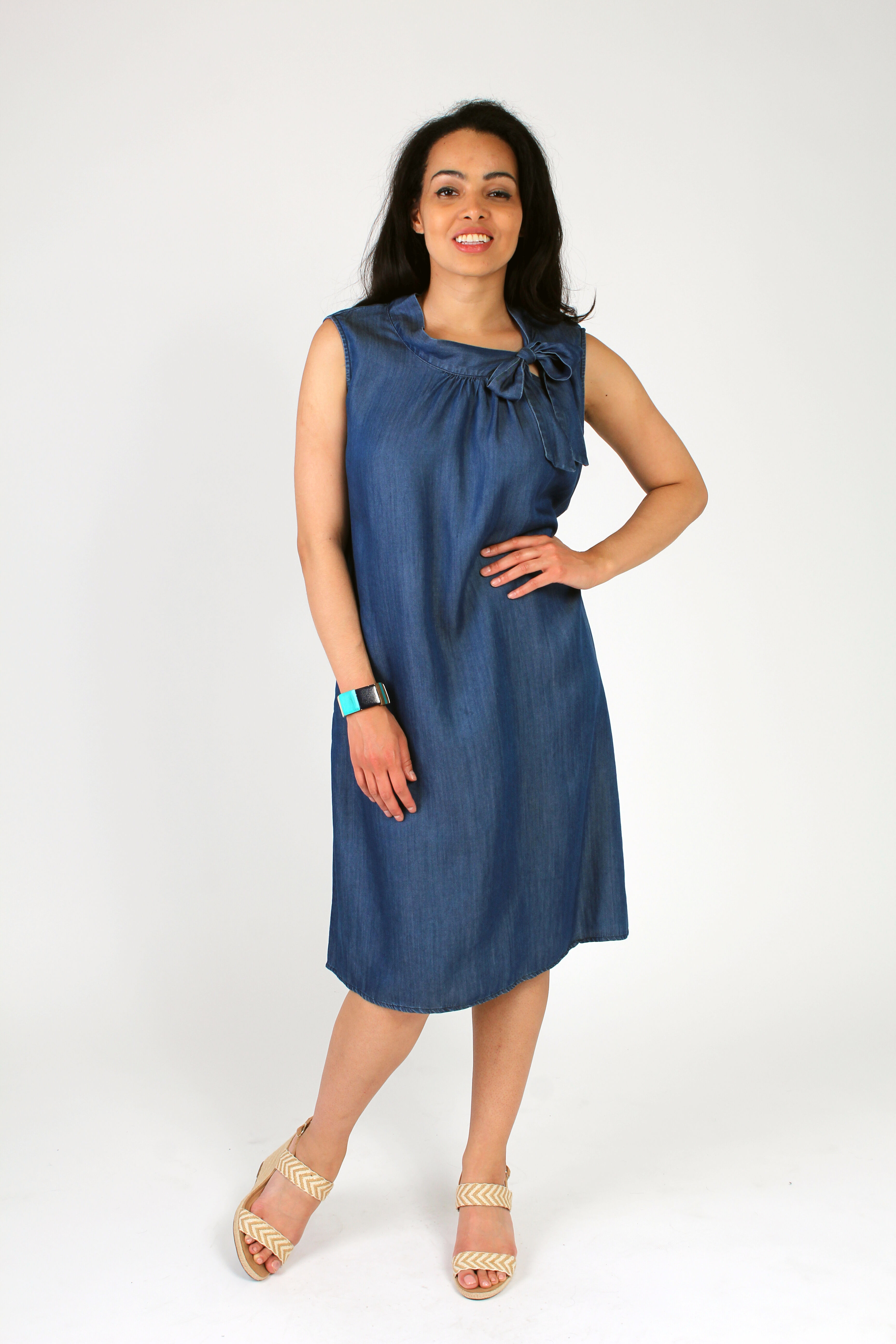 Tencel Midi Dress Image 2