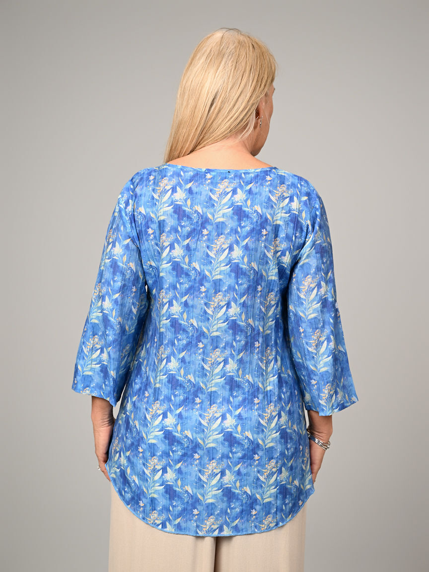 3/4 Sleeve Semi-Sheer top