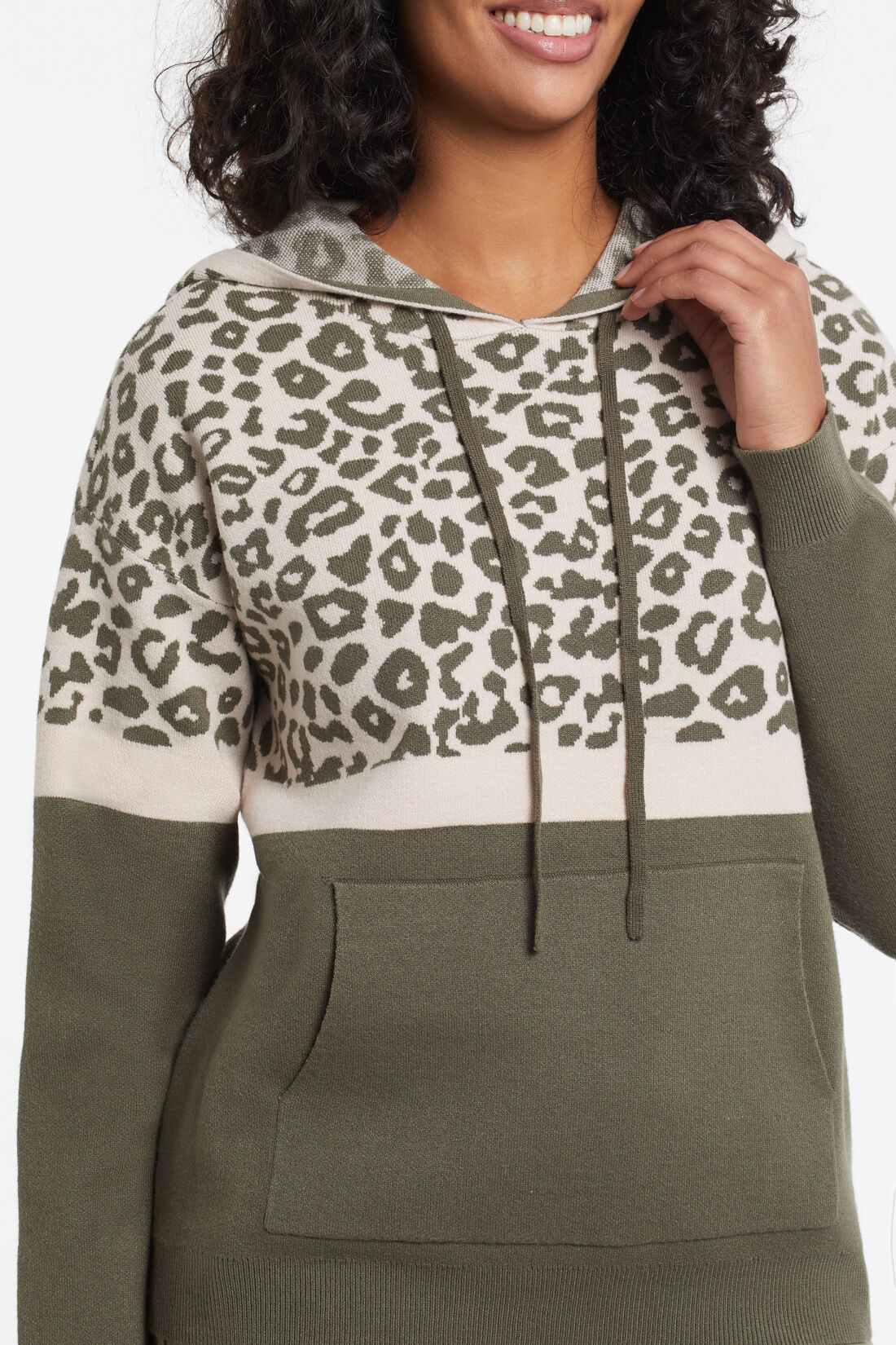 Leopard Hoodie Sweater Image 3