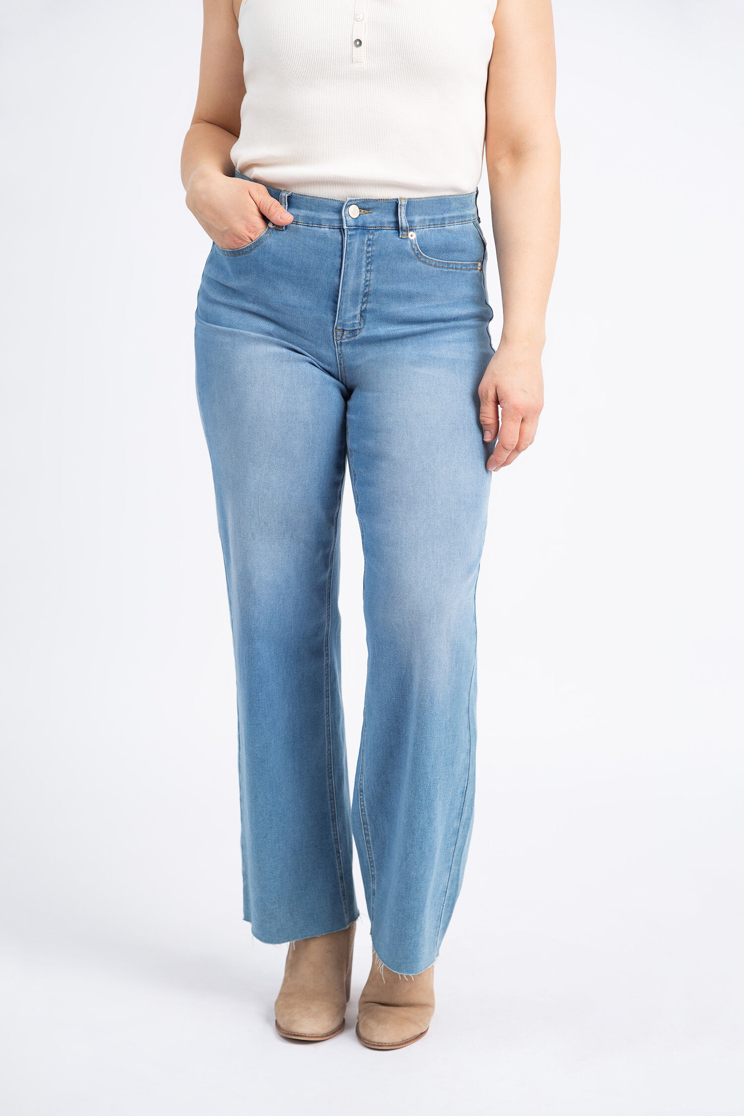 Brooke Wide Leg Jeans Image 1