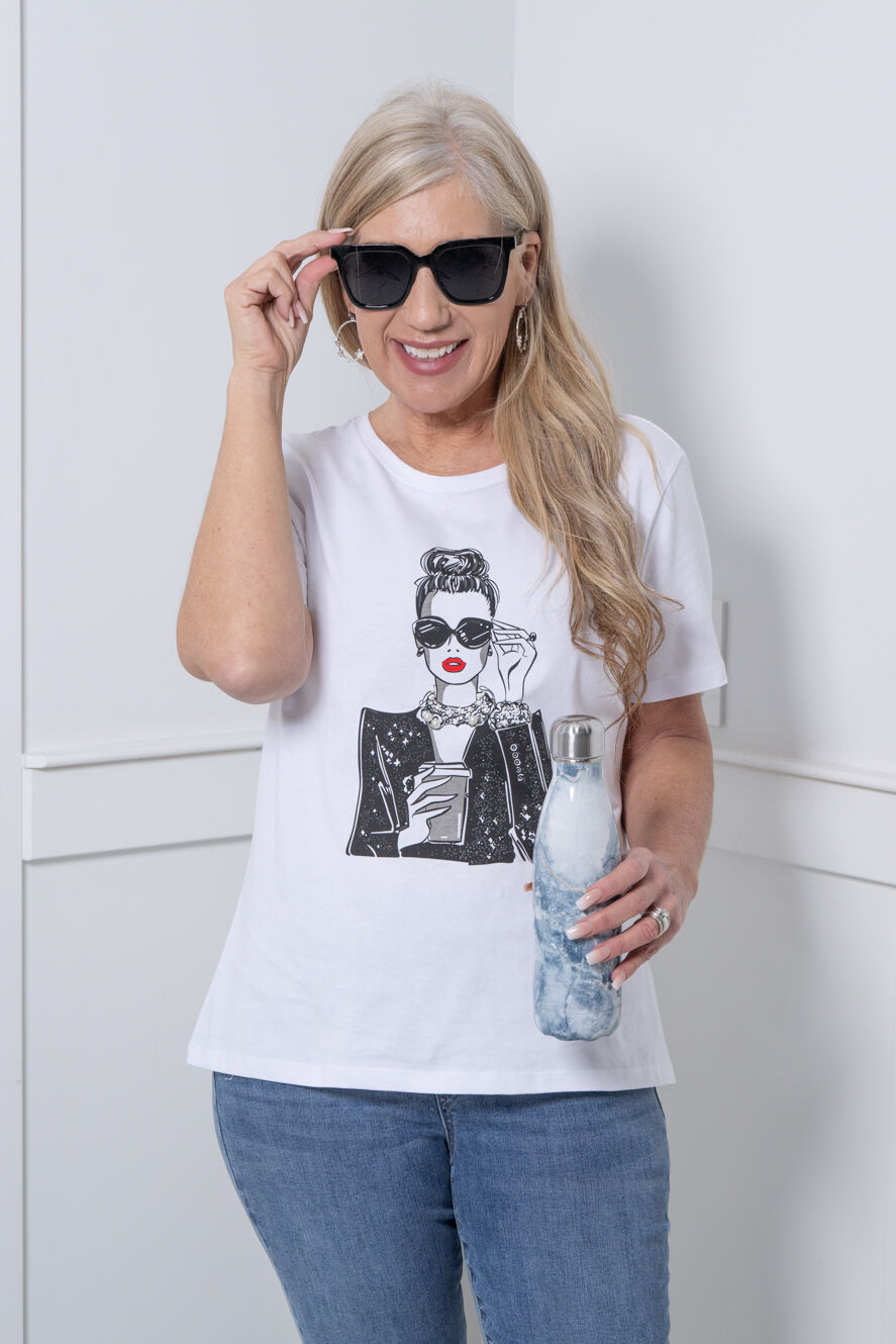 Pearl Necklace T-Shirt  Image 1