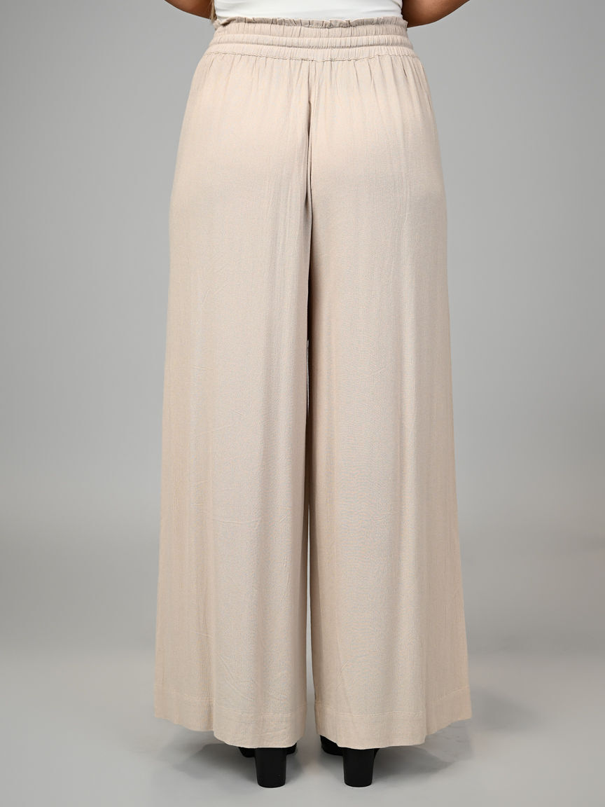 Pull-On Linen Pants