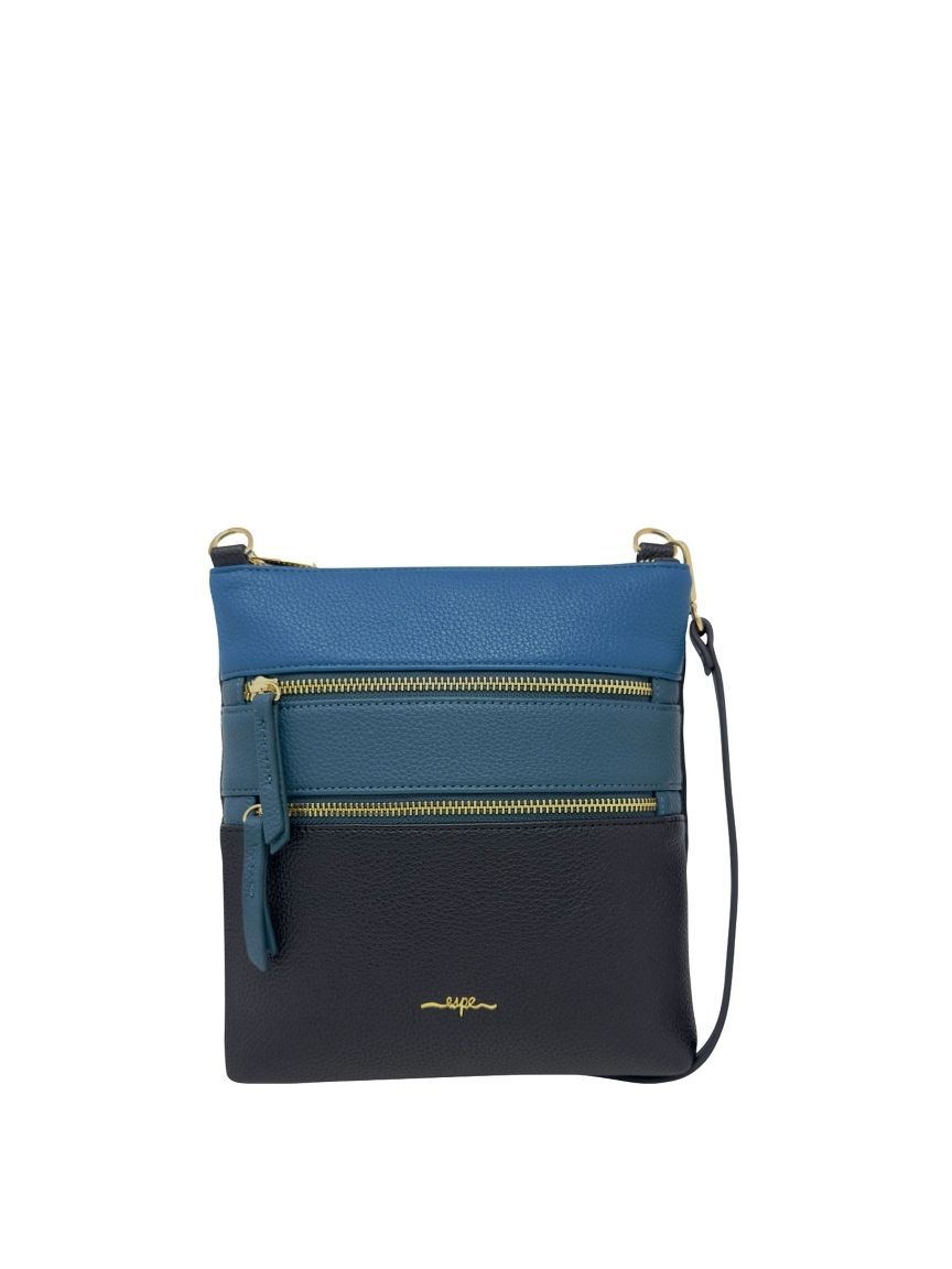 Multi Zipper Crossbody Purse Image 1