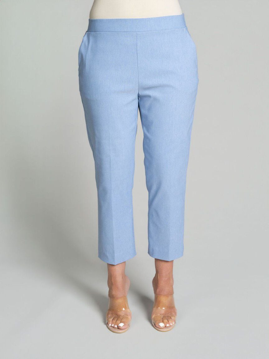 Pull-On Capri Pants Image 1