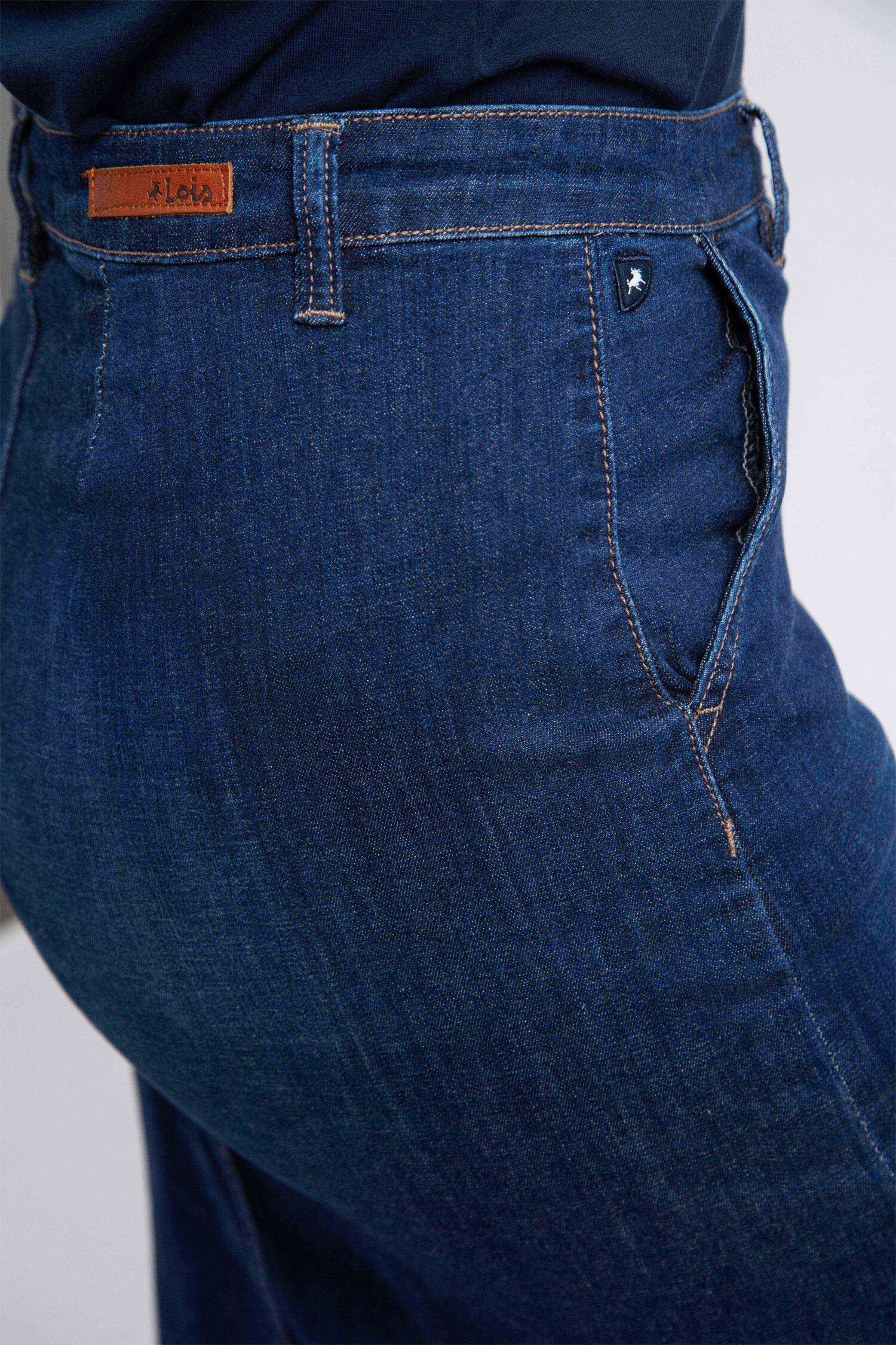 Daisy Long Denim Skirt  Image 4