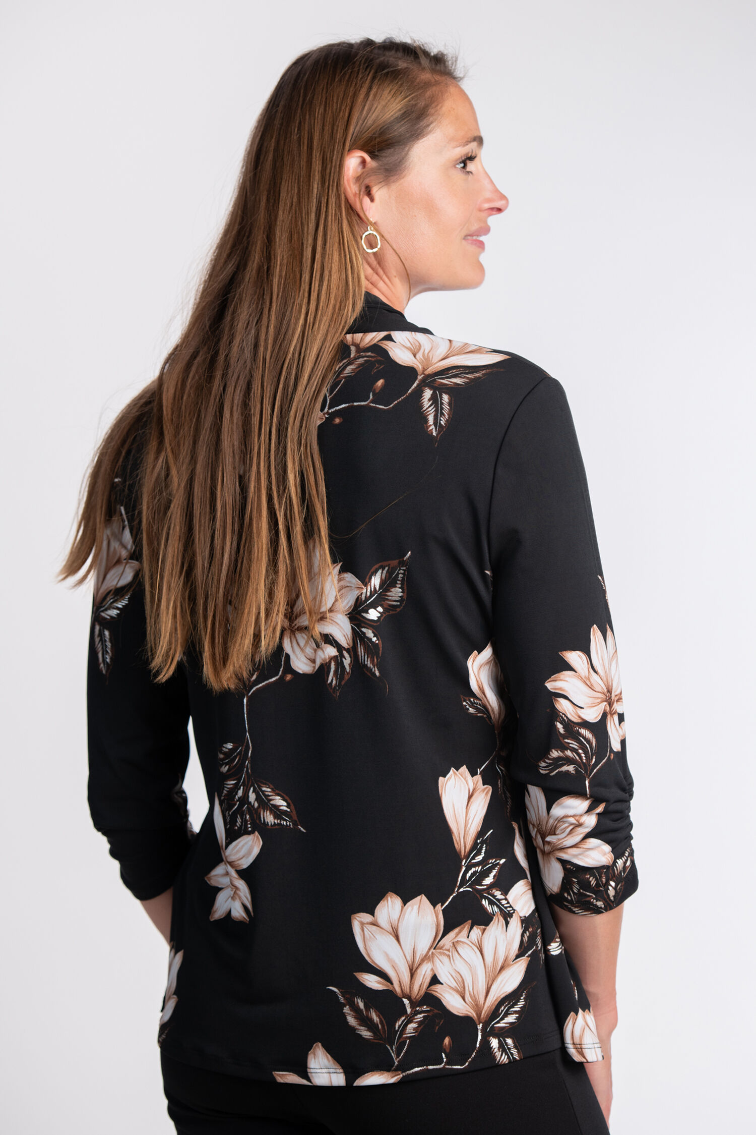 &frac34; Sleeve Fooler Top  Image 2