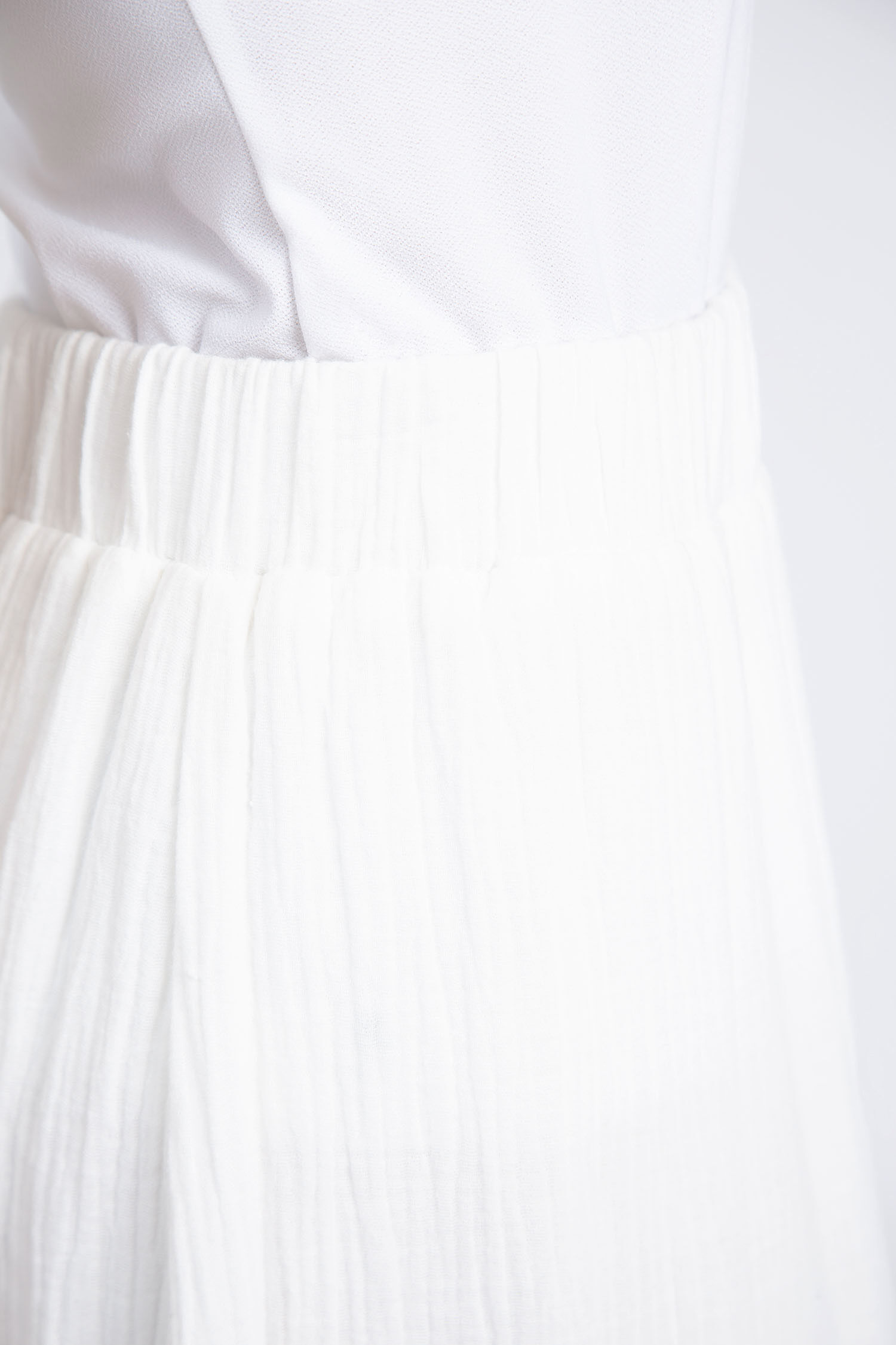 Cotton Gauze Tiered Maxi Skirt Image 4
