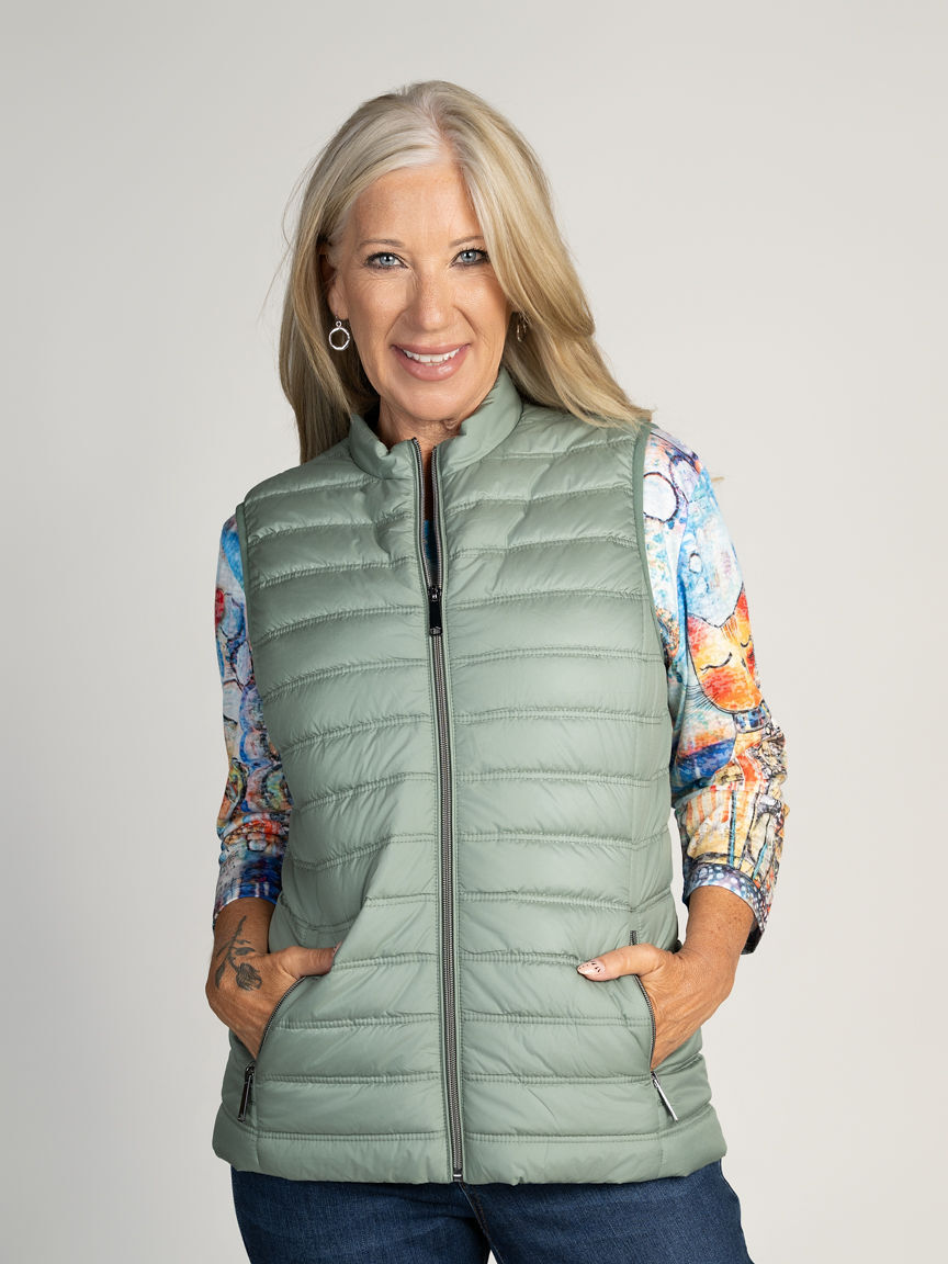 Lightweight Quilted Vest Image 6