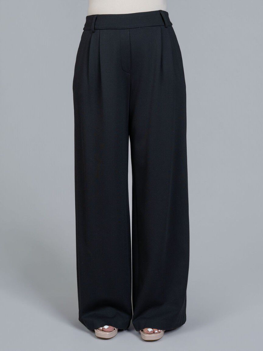 Tailored Wide Leg Trousers Image 1