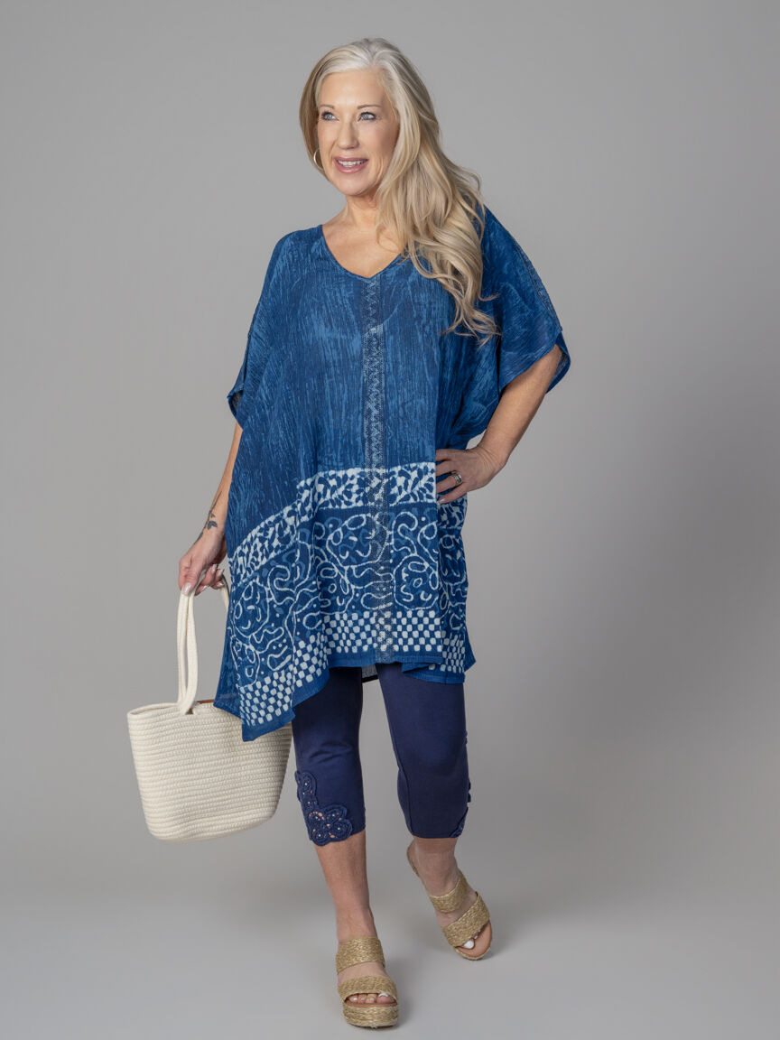 Flowy V-Neck Cover-Up