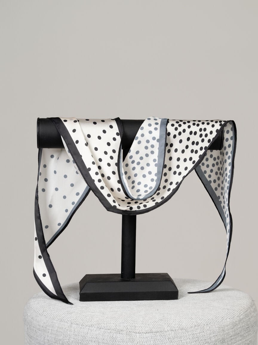 Polka Dot Neck Scarf