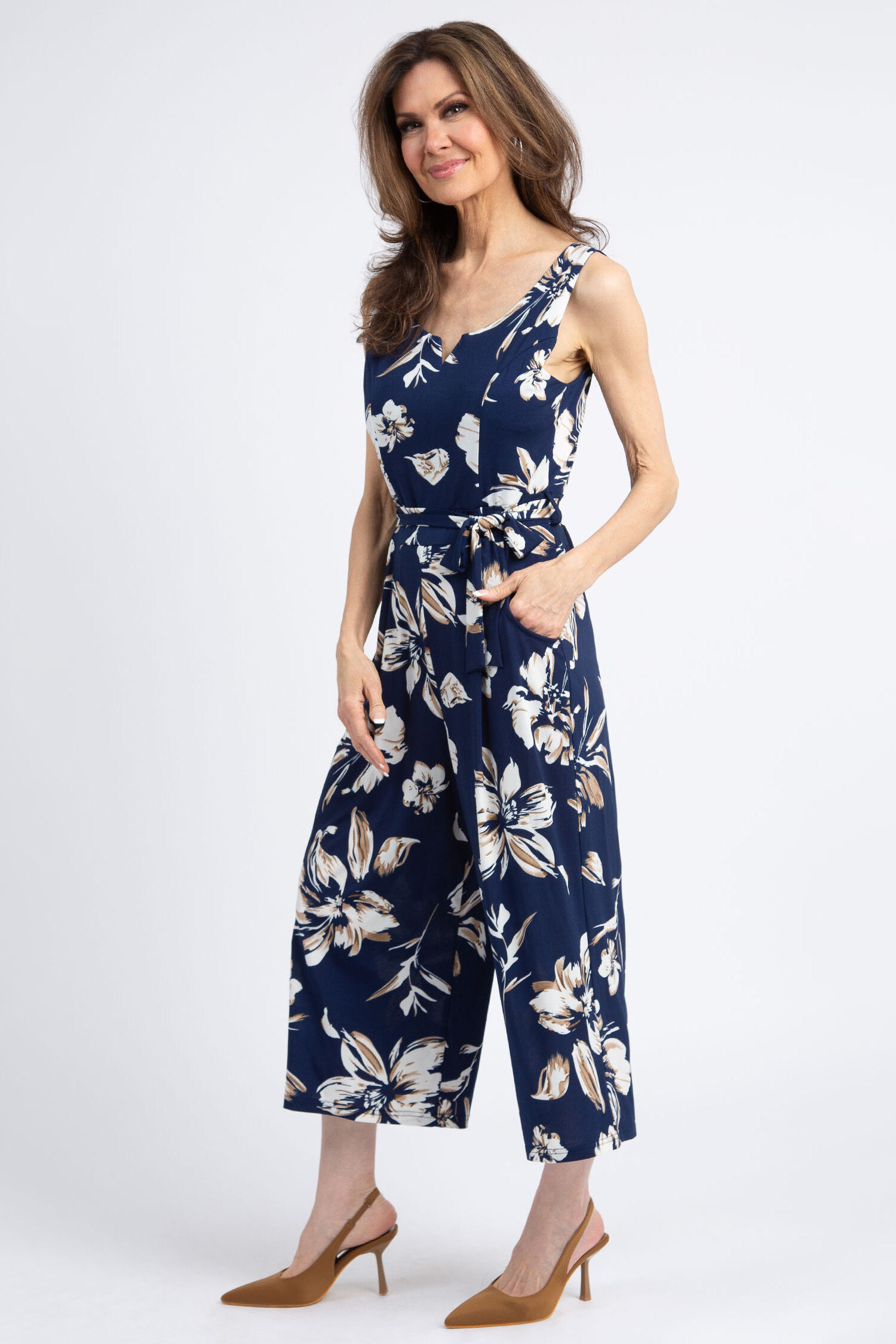 Floral Jumpsuit Image 2