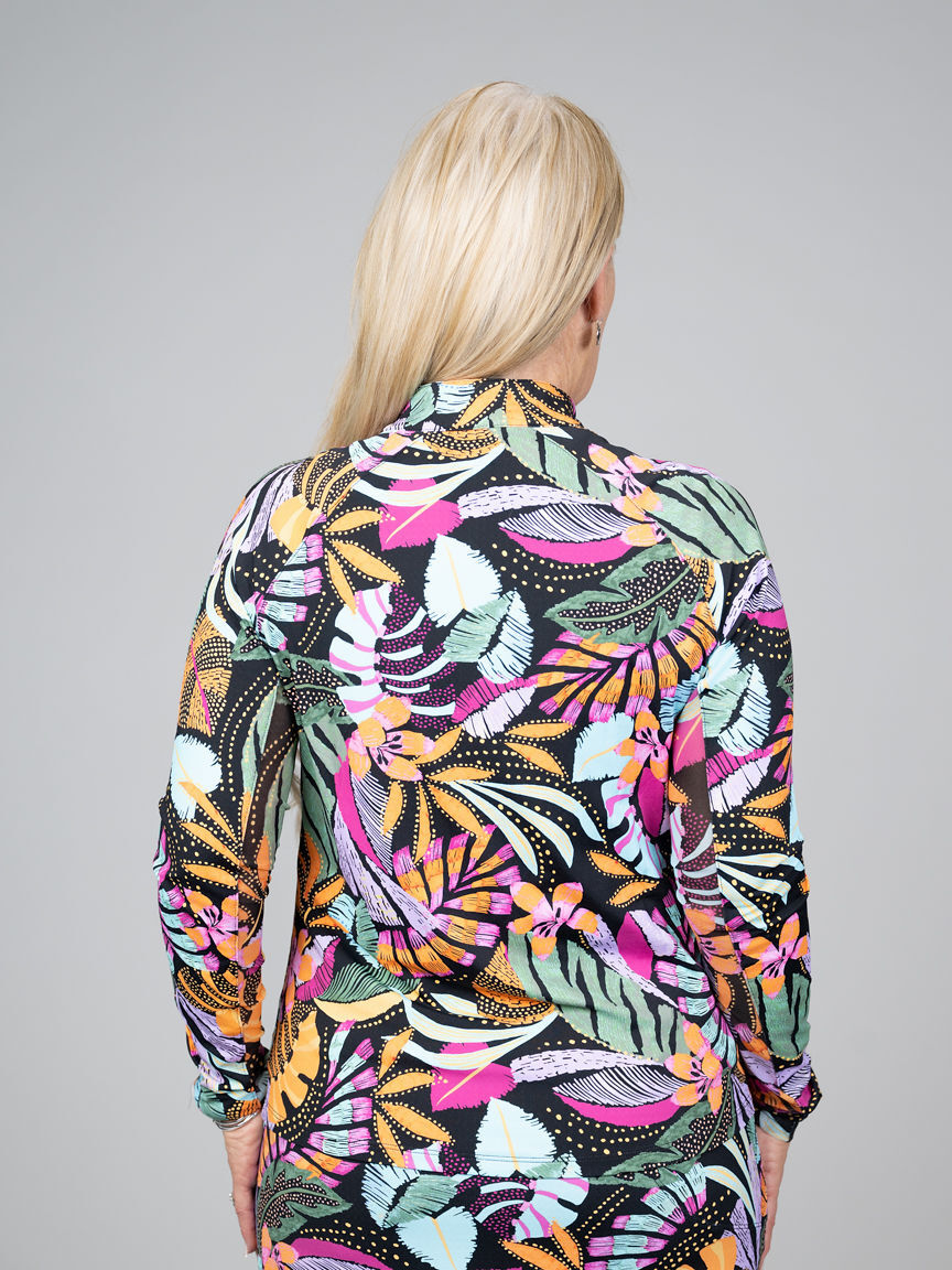 Performance Full Zip Mock Neck Jacket