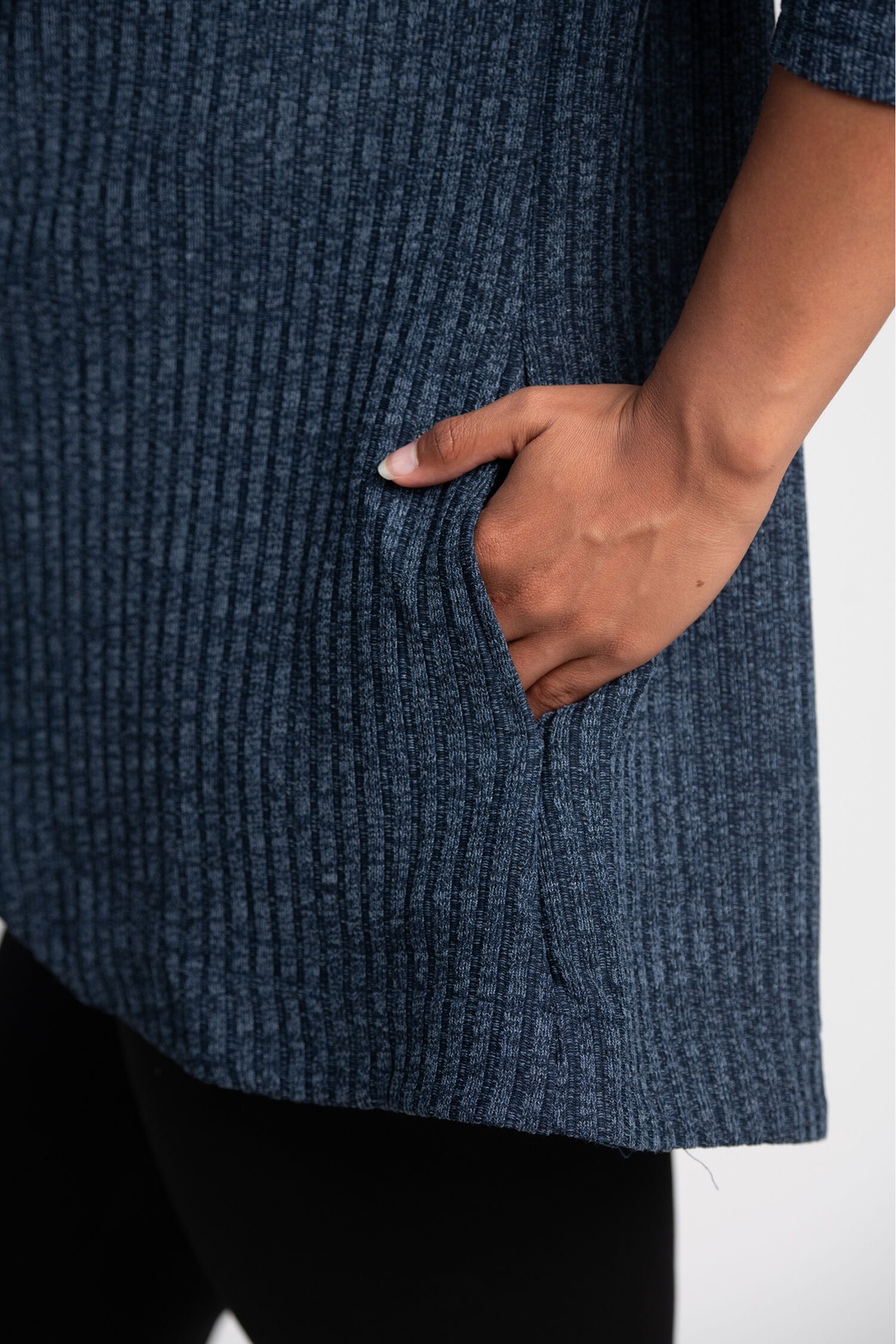 Hooded Button-Up Cardigan  Image 4