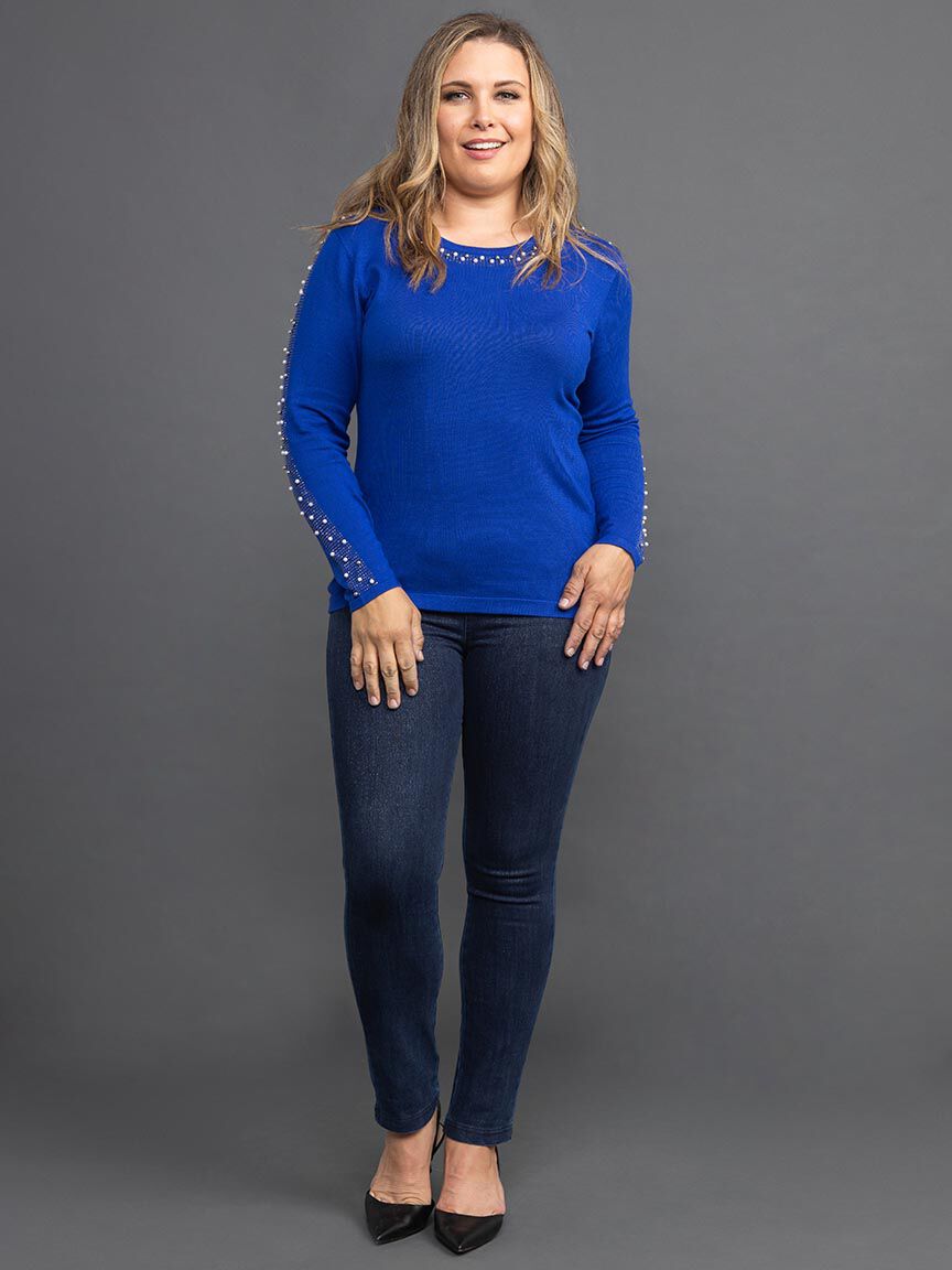 Pearl Long Sleeve Sweater Image 1