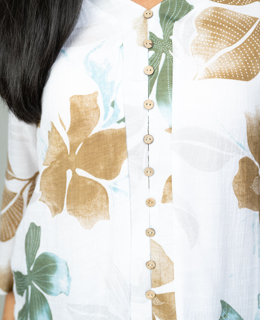 Flowy Floral Vacation Top