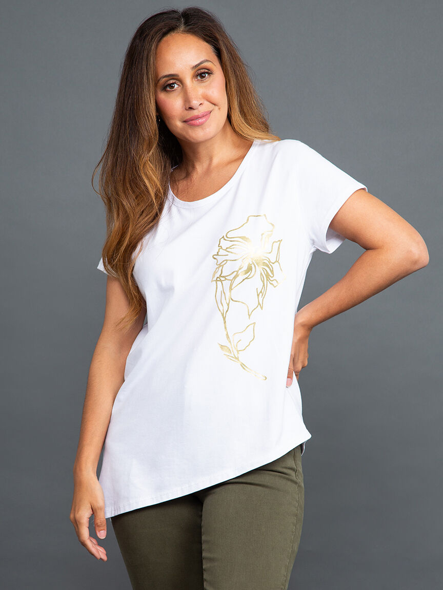 Side Tie T-Shirt Image 2